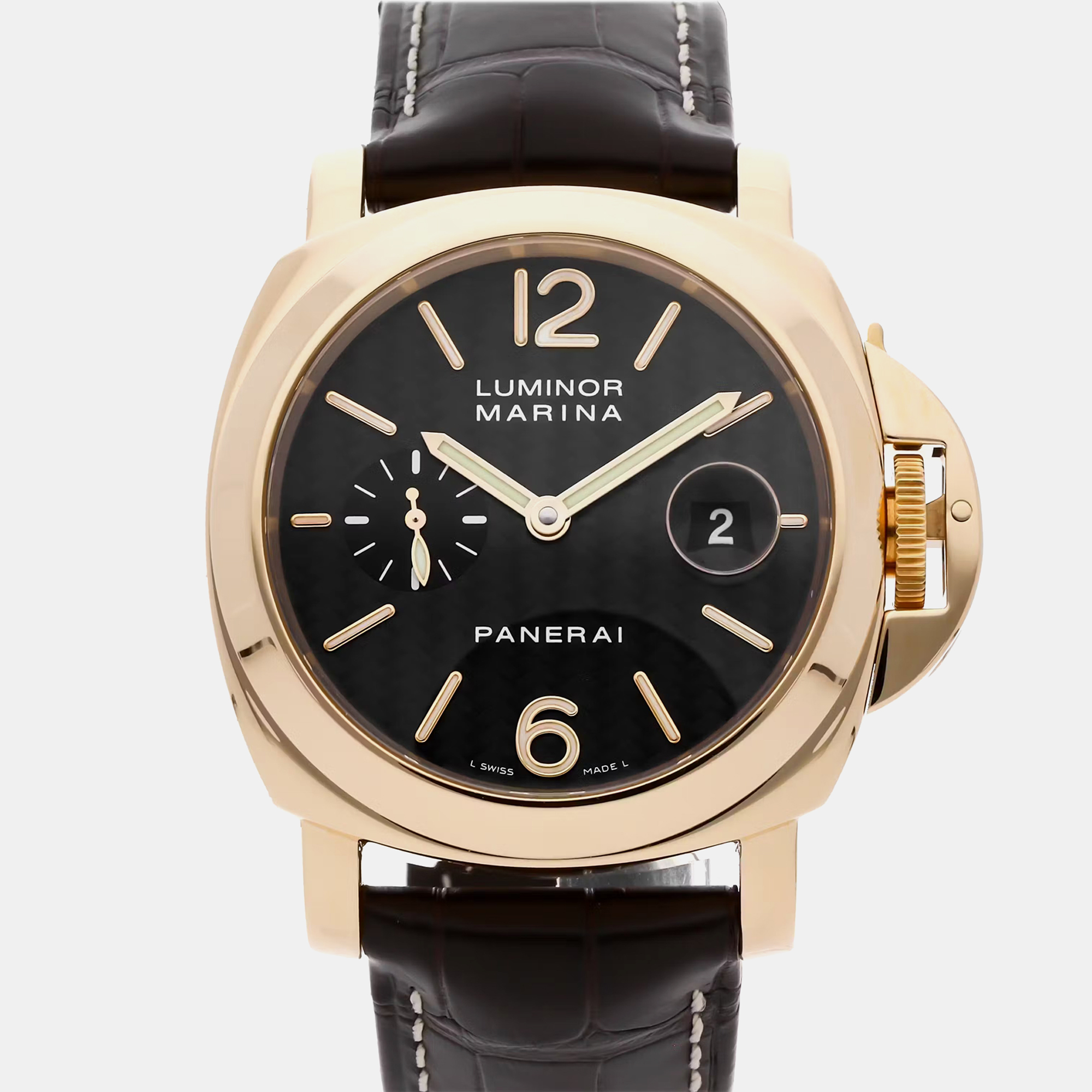 

Pre-Owned Panerai Luminor Marina PAM 140, Black