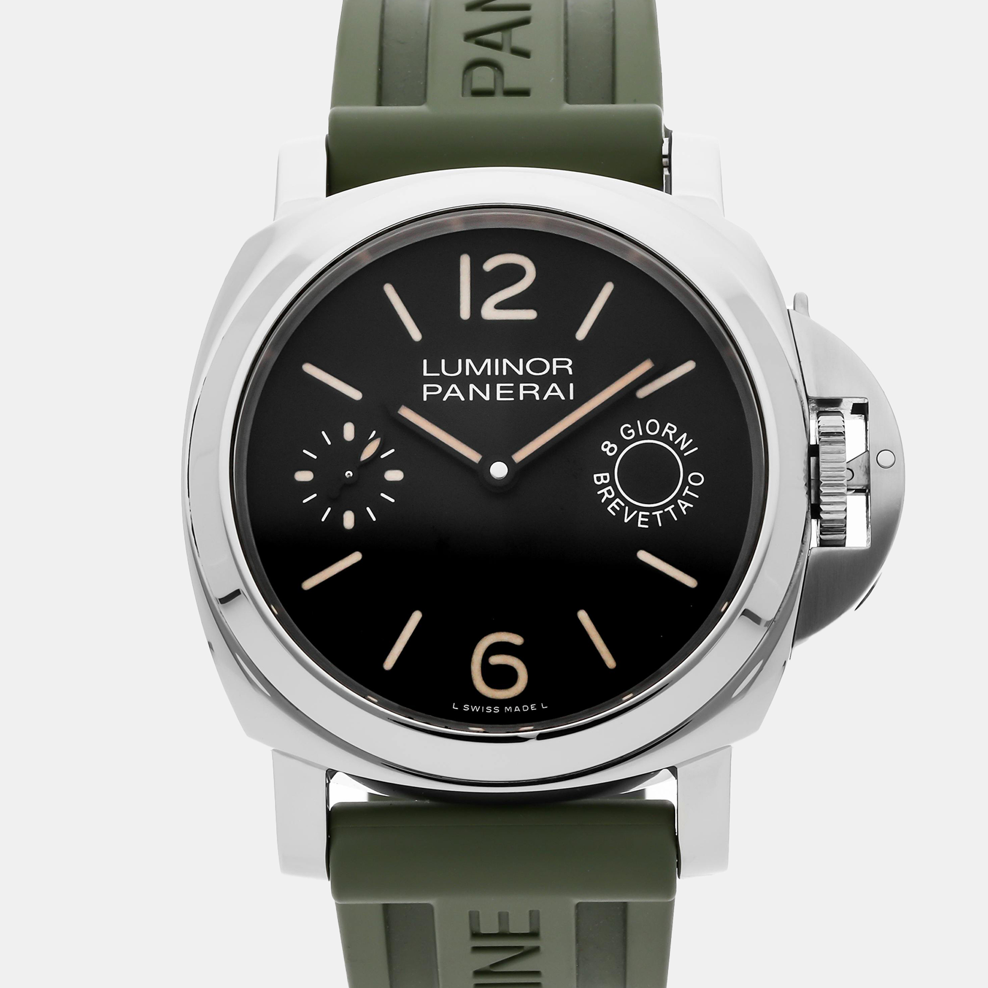 

Pre-Owned Panerai Luminor Marina 8 Days PAM 590 44 mm, Black