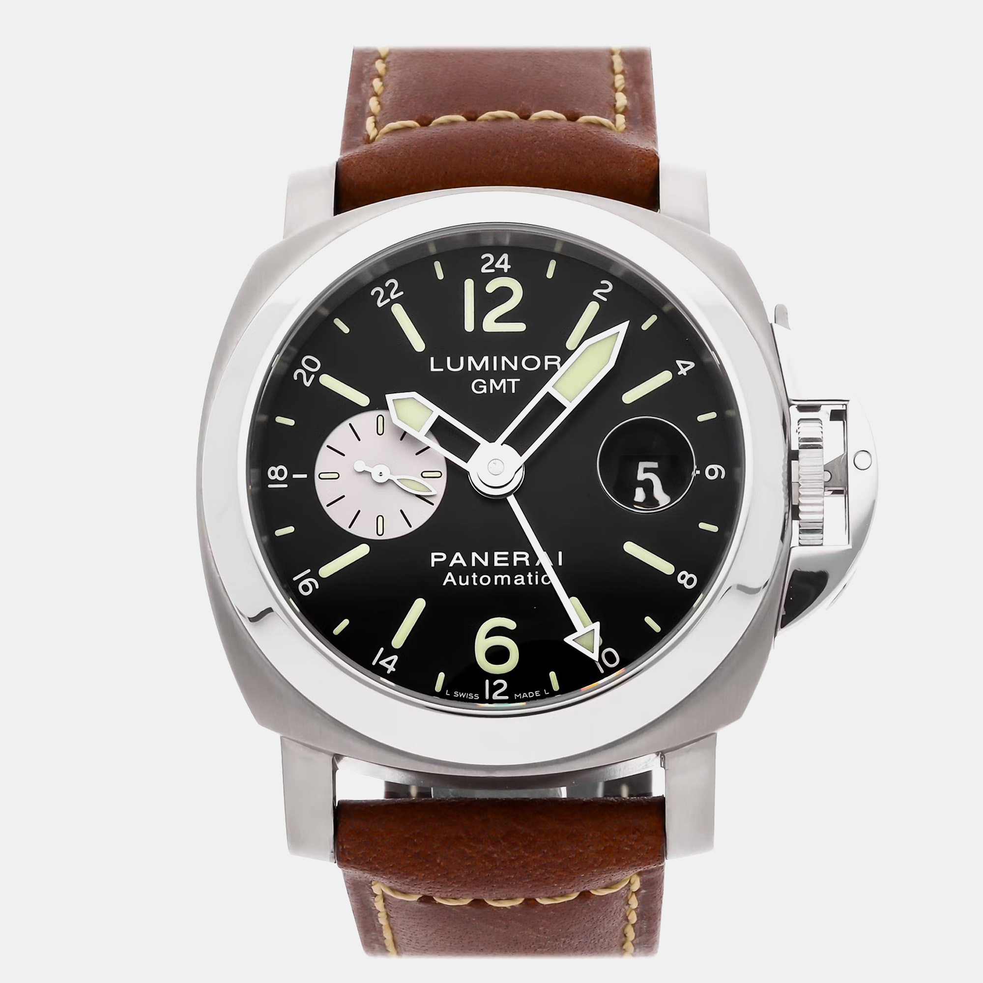 

Pre-Owned Panerai Luminor GMT PAM 161, Black