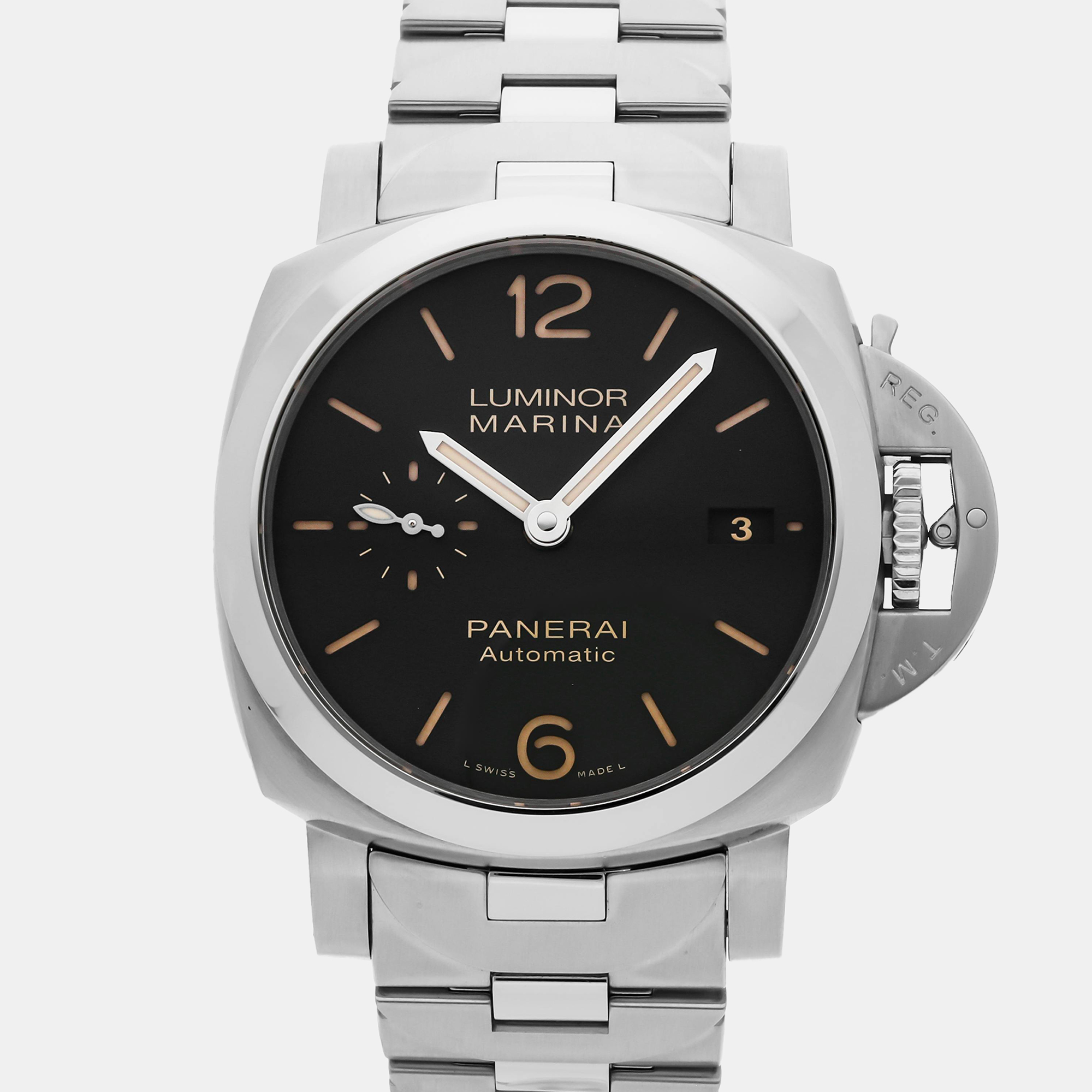 

Pre-Owned Panerai Luminor Marina 1950 3 Days PAM 722 42 mm, Black