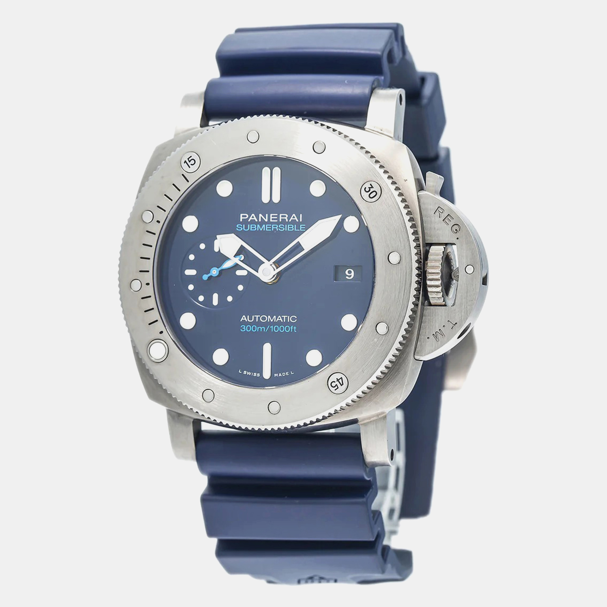 

Panerai Blue Titanium Submersible PAM00692 Automatic Men's Wristwatch
