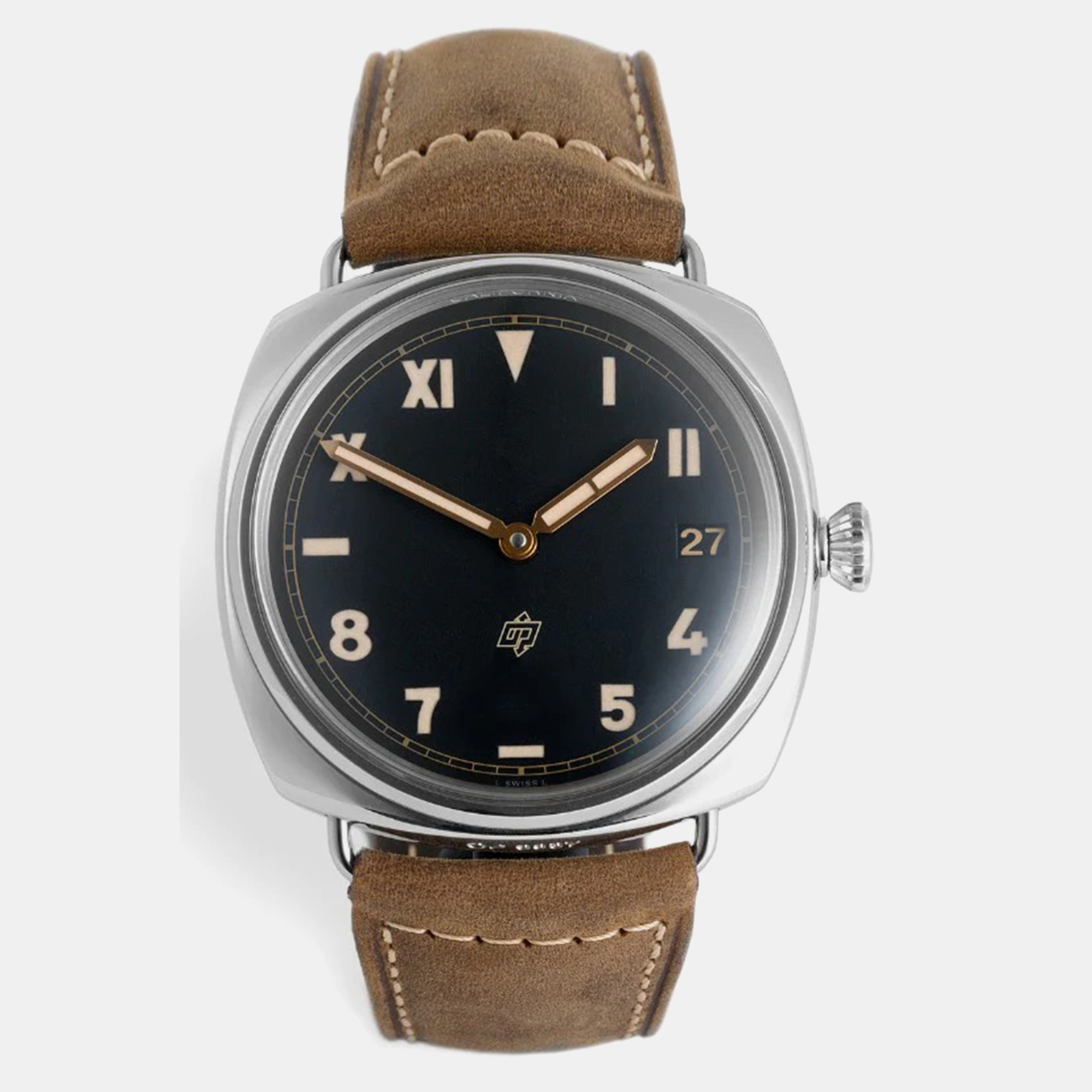 

Panerai Black Radiomir 3 Days PAM00424 Manual Winding Men's Wristwatch 47 mm