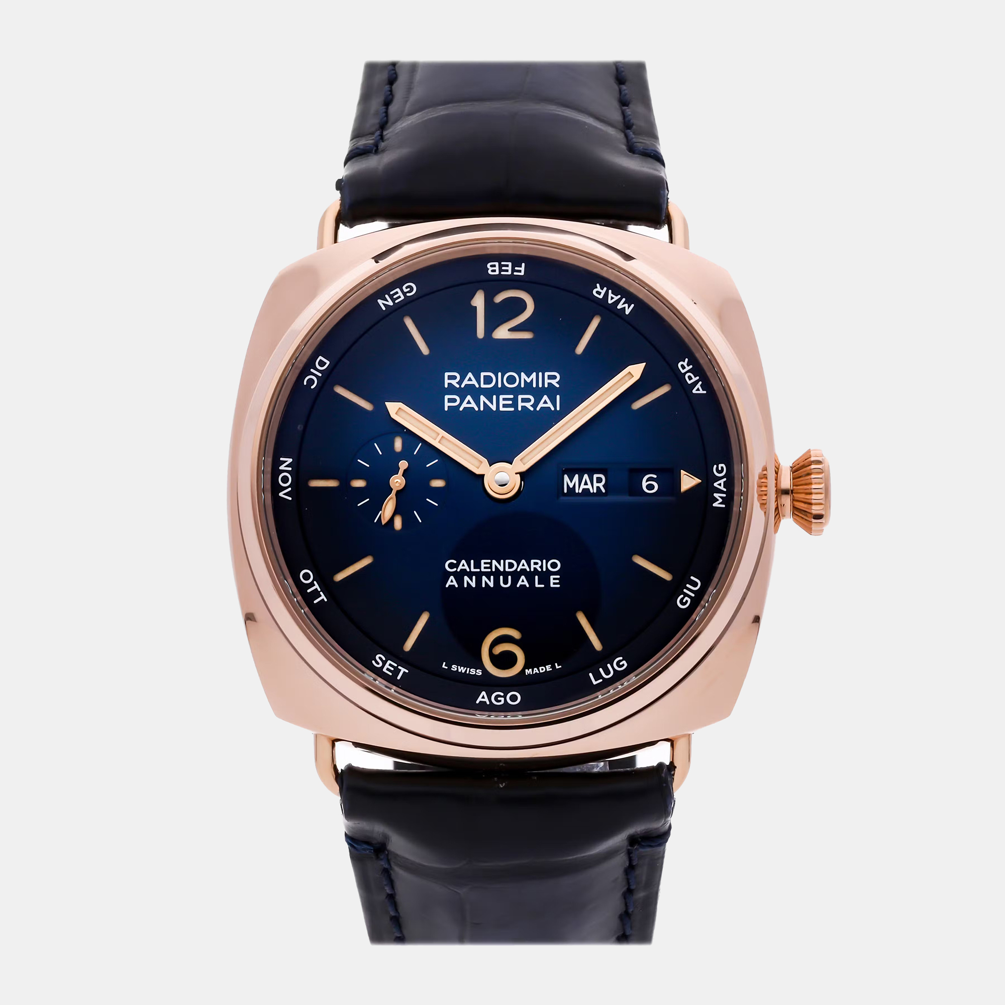 

Pre-Owned Panerai Radiomir Annual Calendar PAM 1363 45 mm, Blue
