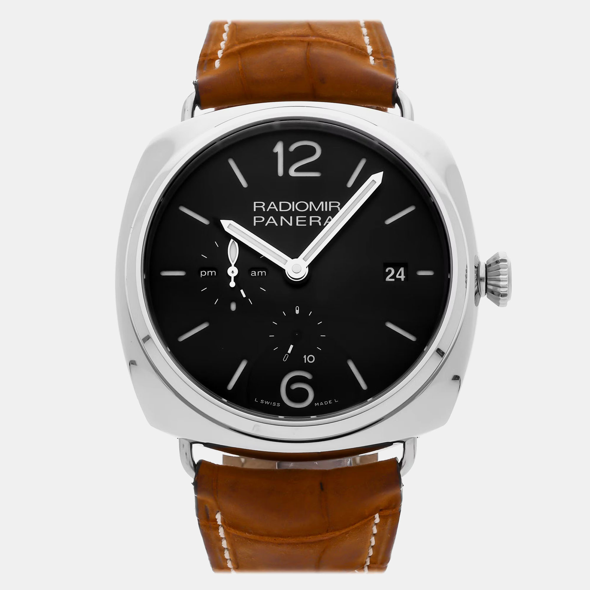 

Pre-Owned Panerai Radiomir 10 Days GMT PAM 323, Black