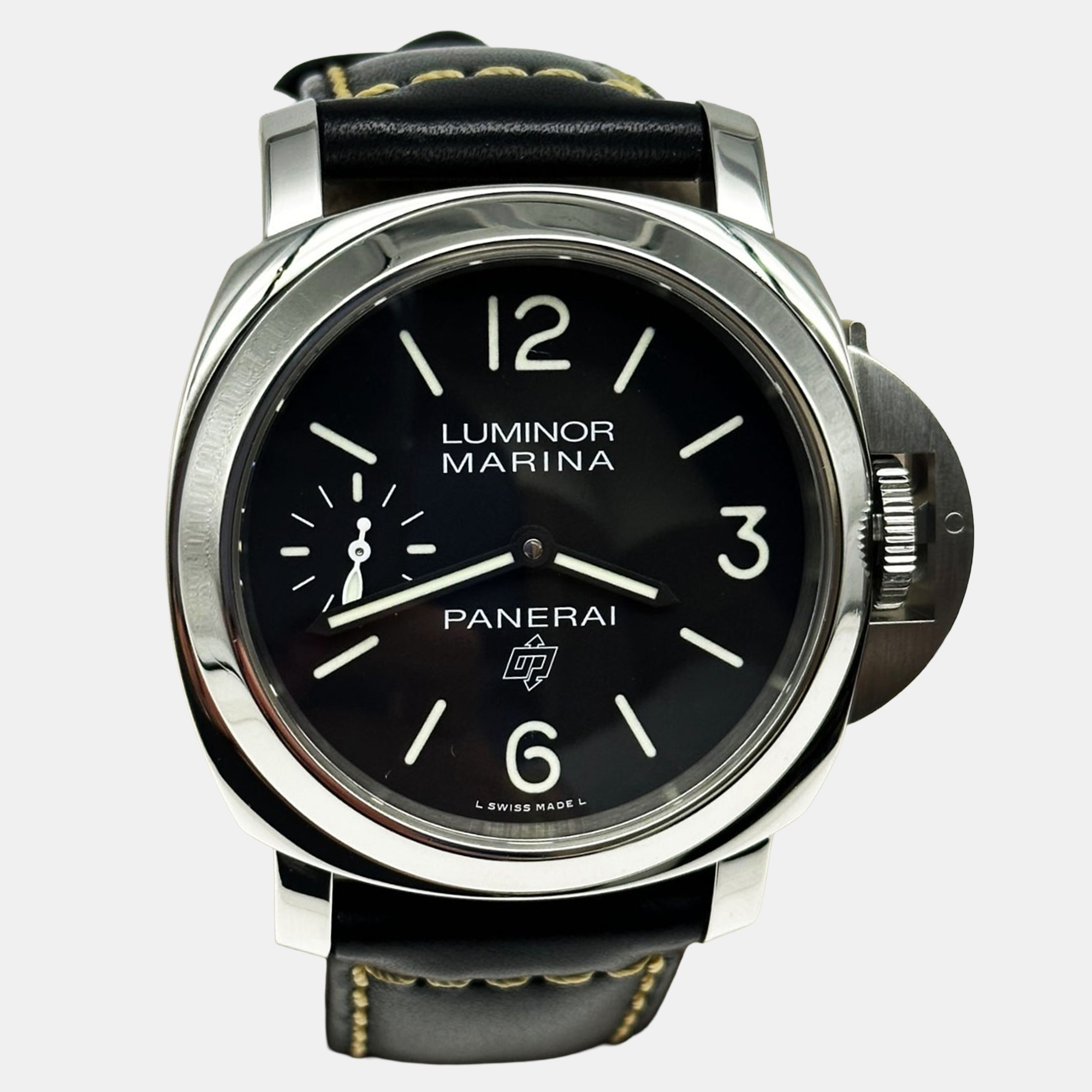 

Panerai Luminor Marina PAM00776 Manual Black Stainless Steel Men's Wristwatch