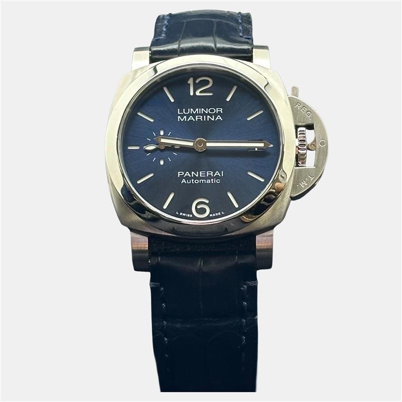 

Panerai Luminor PAM01270 Automatic Blue Stainless Steel Men's Wristwatch