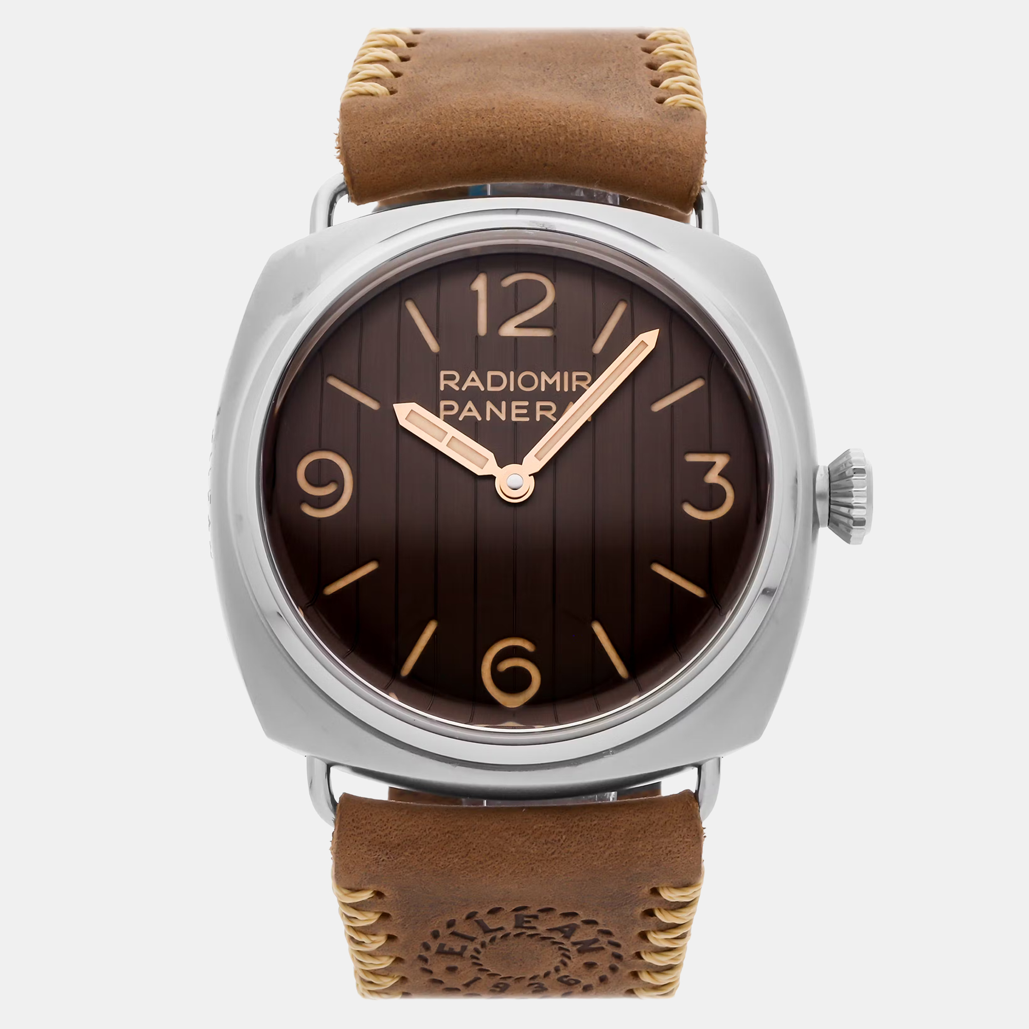 

Pre-Owned Panerai Radiomir Eilean PAM 1243 Manual Winding Men's Watch45 mm, Brown