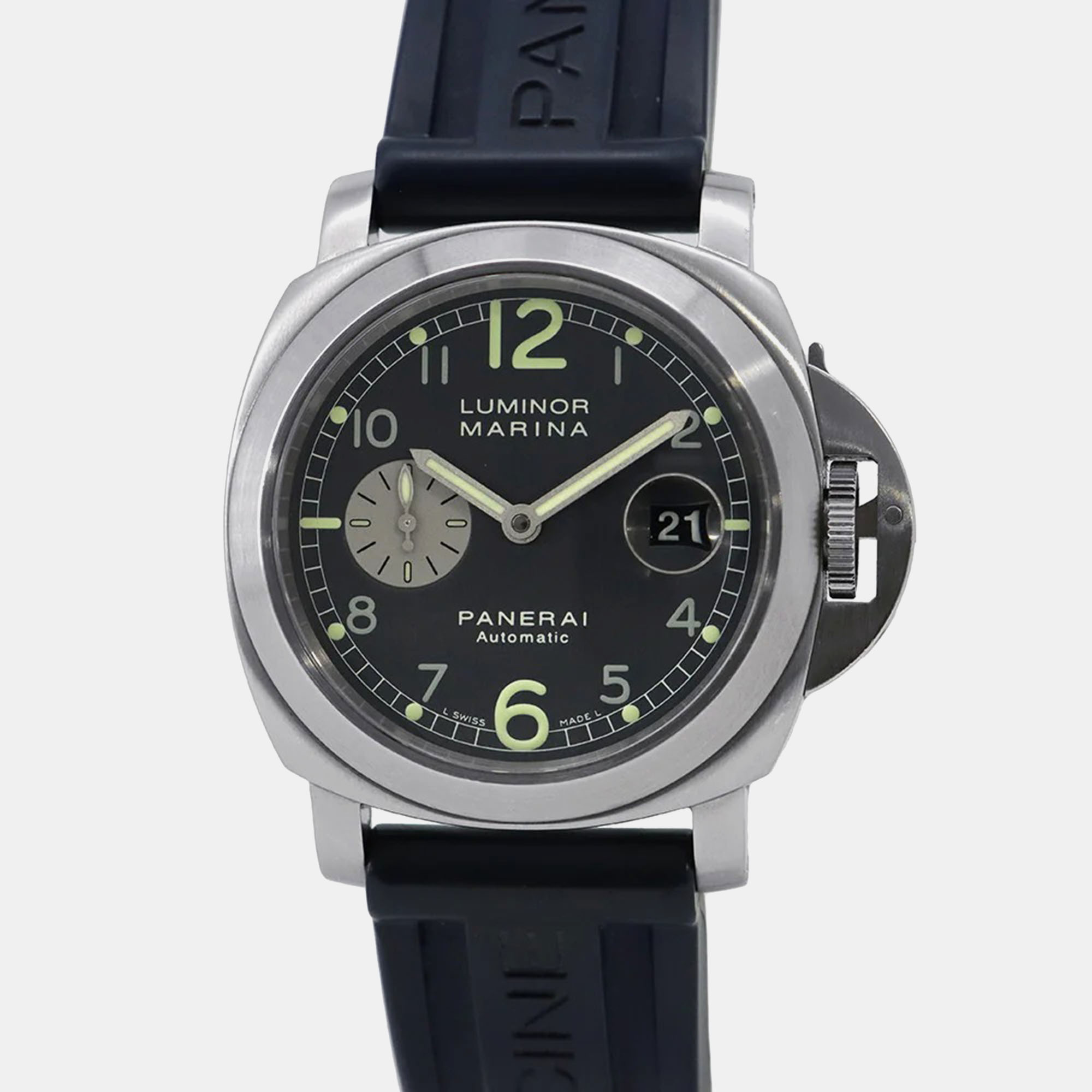 

Panerai Luminor Marina PAM00086 Automatic Grey Stainless Steel Men's Wristwatch 44 mm