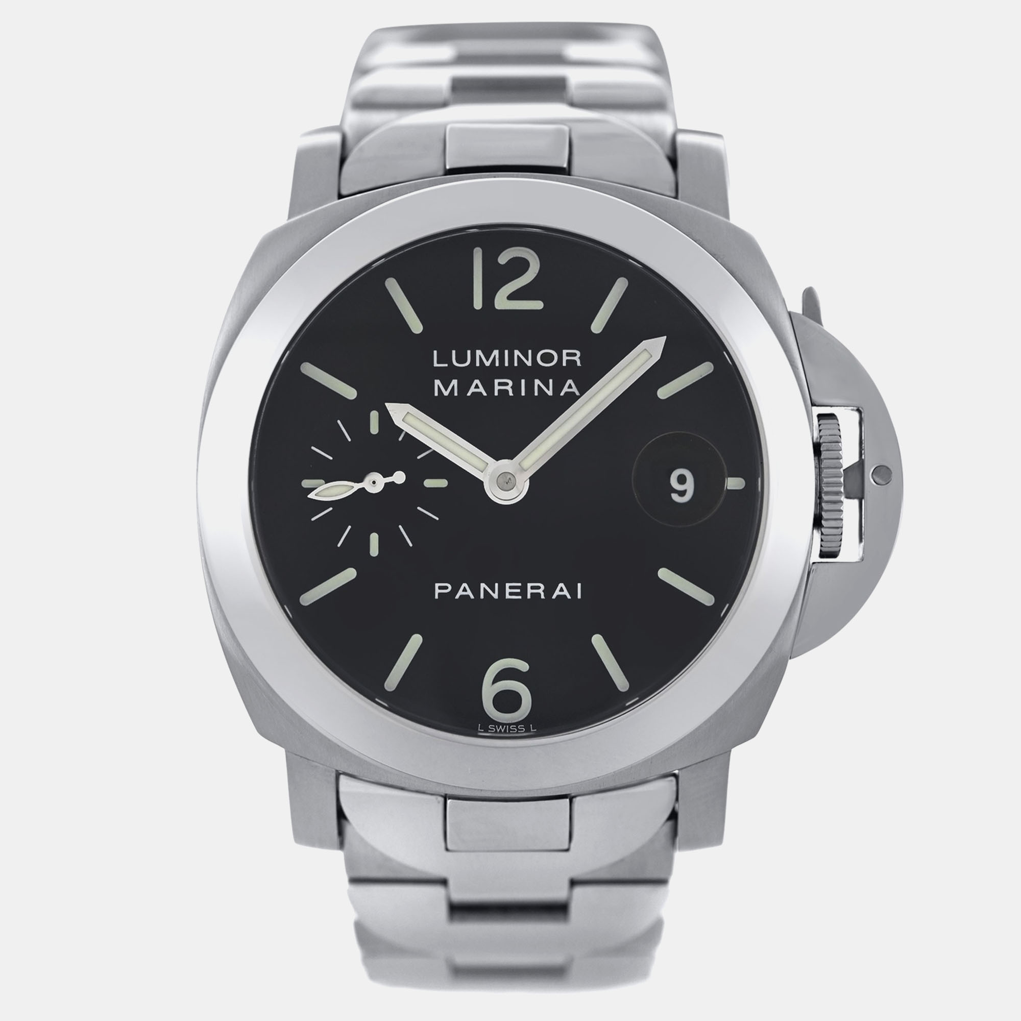 

Panerai Luminor Marina PAM00050 Automatic Black Stainless Steel Men's Wristwatch 40 mm