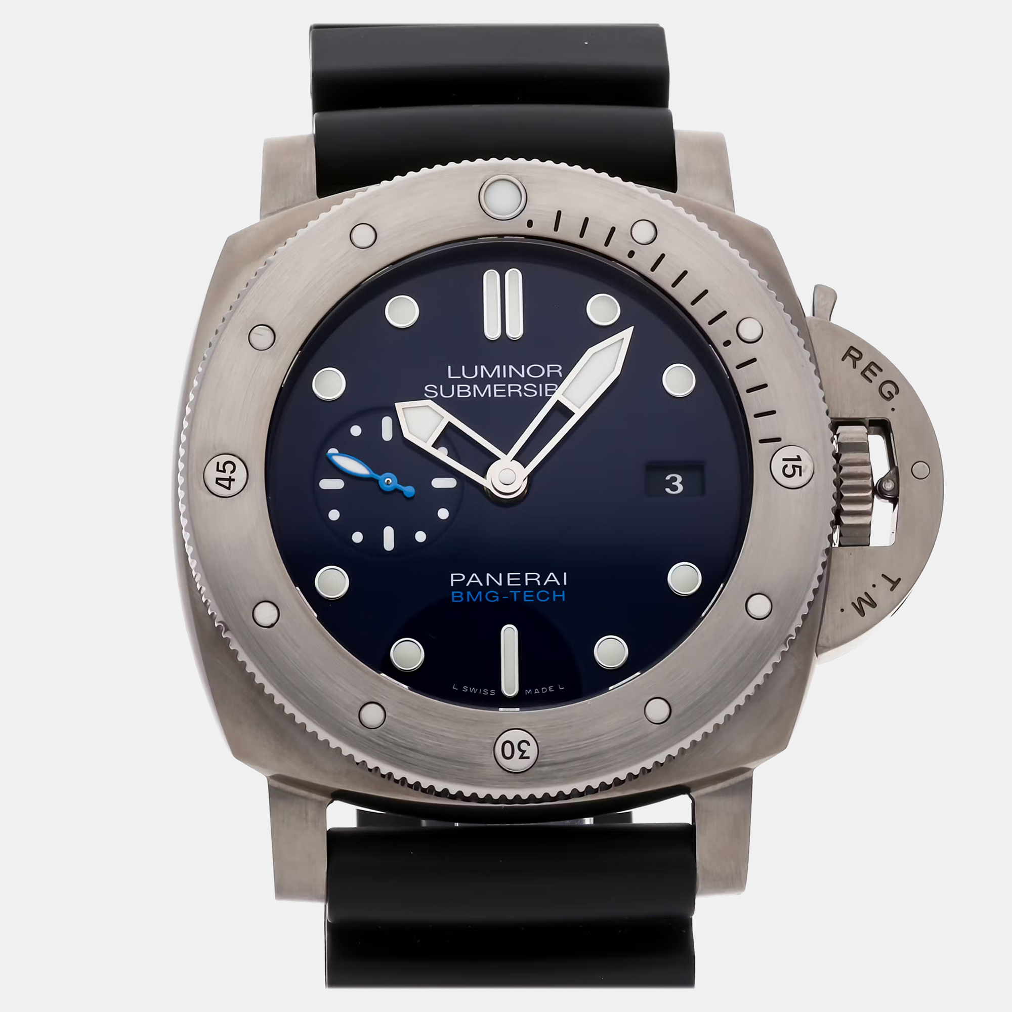 

Pre-Owned Panerai Submersible BMG-Tech PAM 692 47 mm, Blue