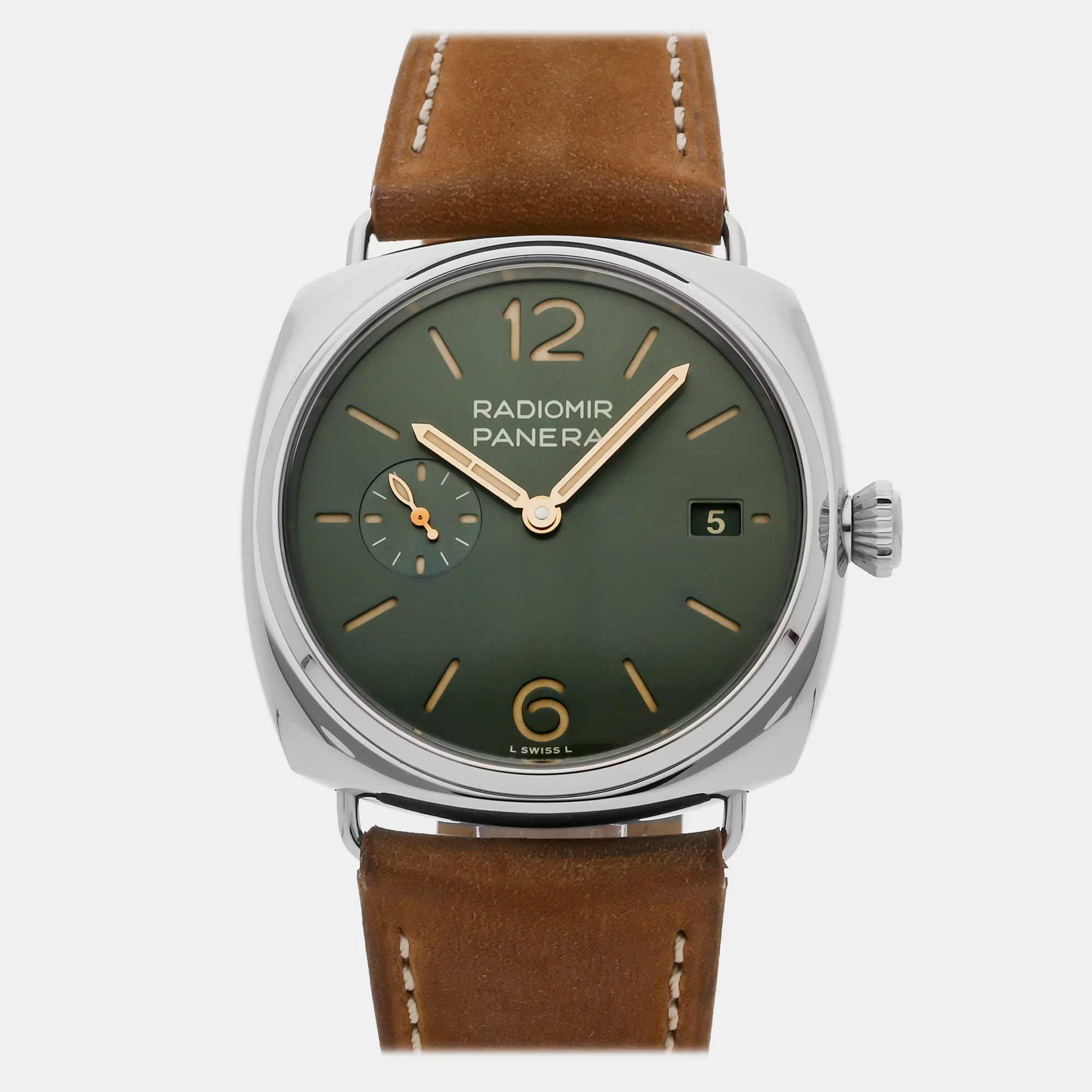 

Pre-Owned Panerai Radiomir Quaranta PAM 1386, Green