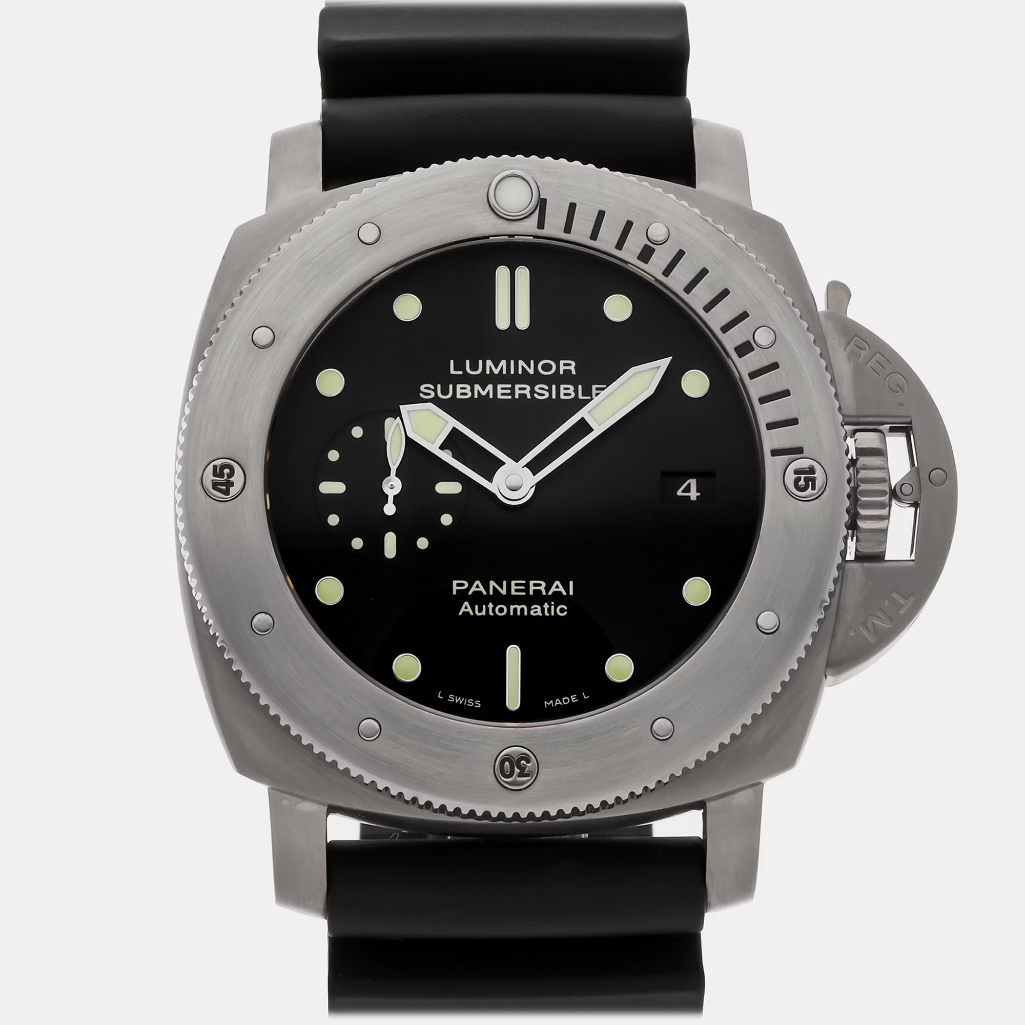 

Pre-Owned Panerai Luminor 1950 Submersible 3 Days PAM 305, Black