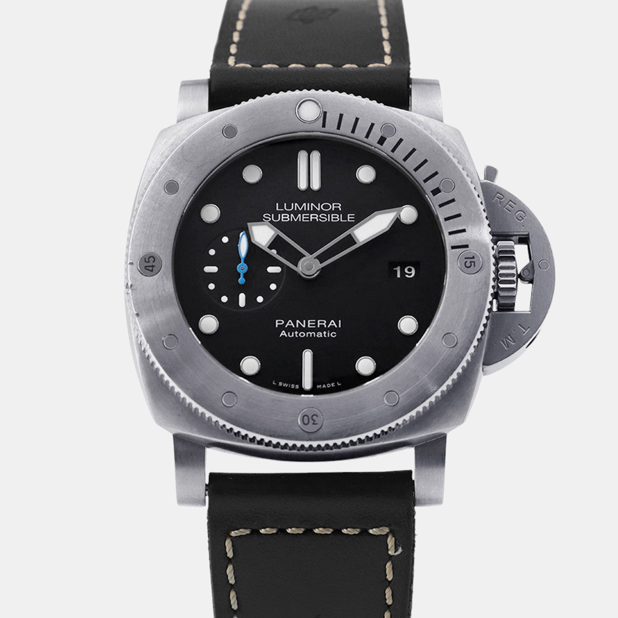 

Panerai Luminor PAM01305 Automatic Black Titanium Men's Wristwatch 47 mm