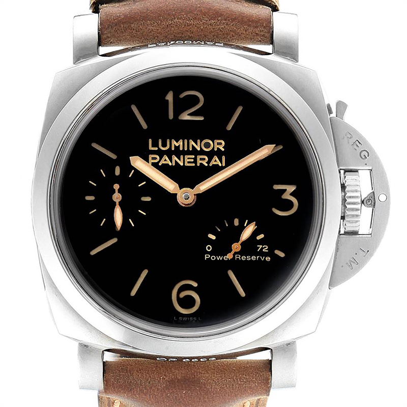 

Panerai Black Stainless Steel Luminor