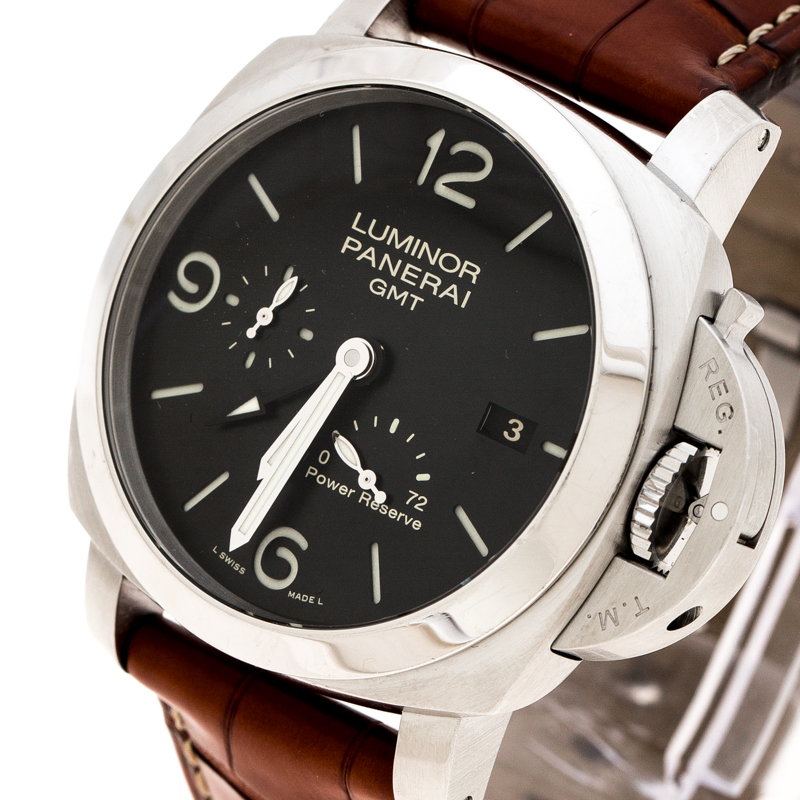 

Panerai Black Stainless Steel Luminor