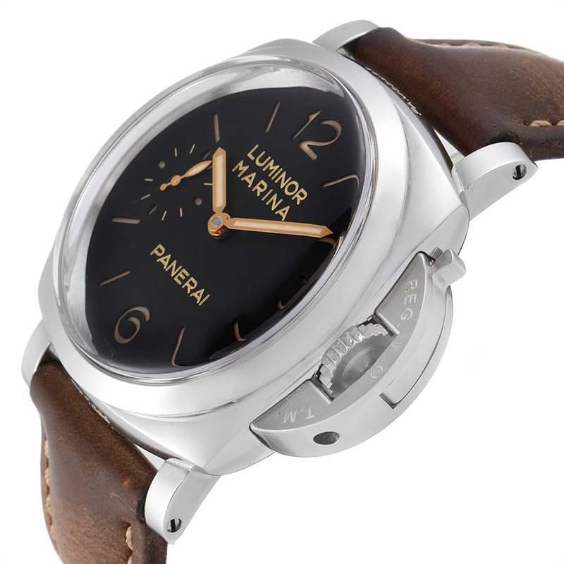 

Panerai Black Stainless Steel Luminor