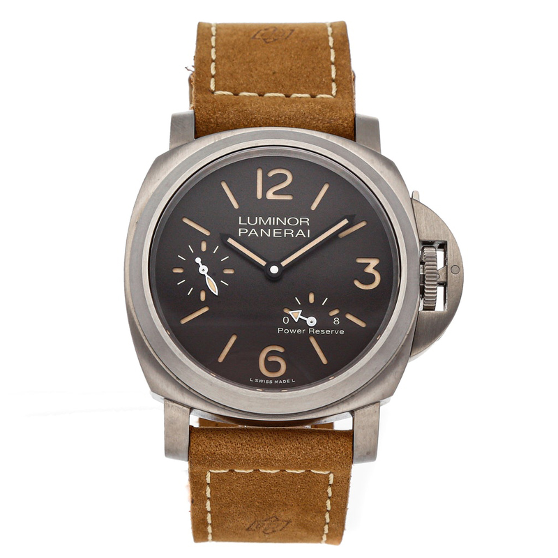 

Panerai Brown Titanium Luminor PAM00797 Men's Wristwatch