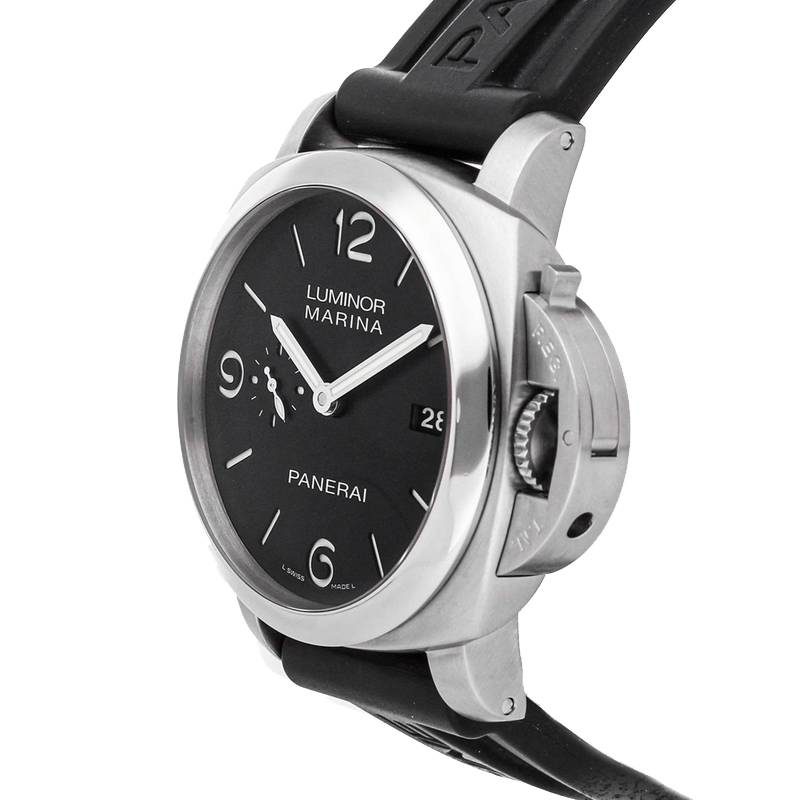 

Panerai Black Stainless Steel Luminor Marina