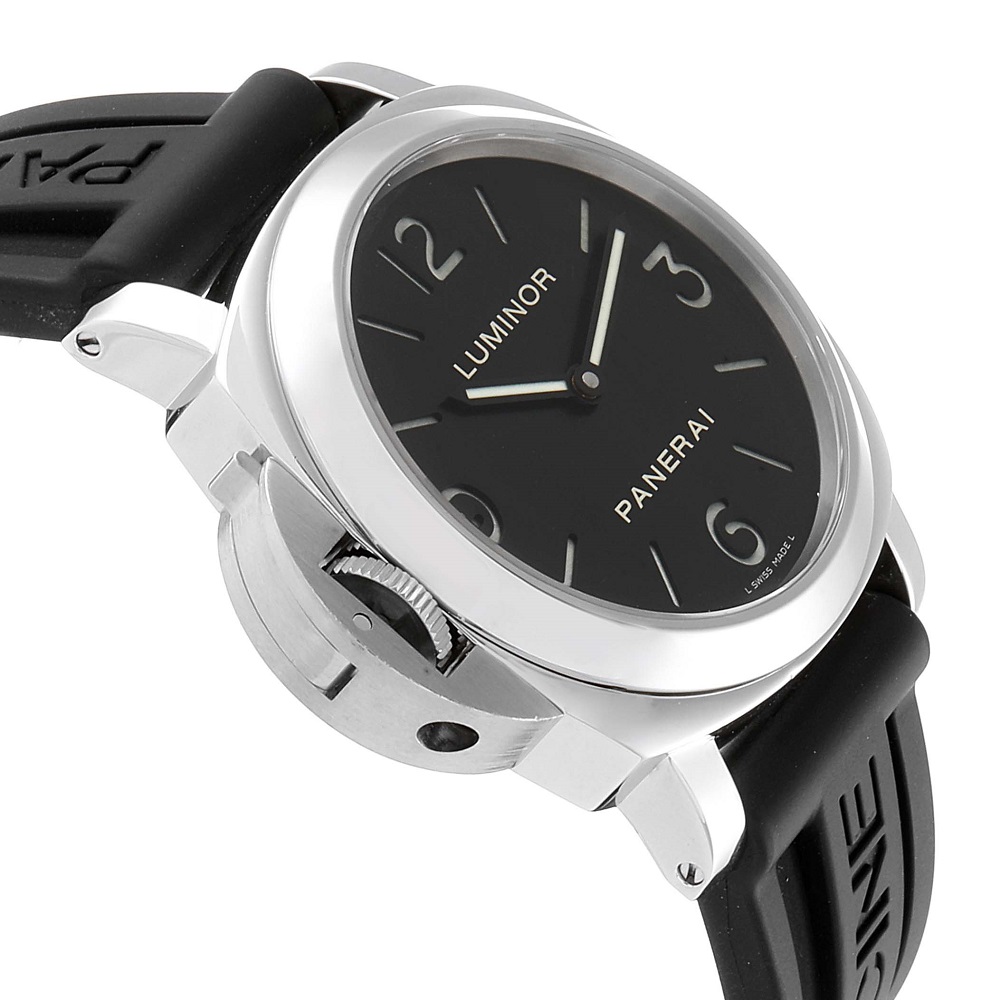 

Panerai Black Stainless Steel Luminor PAM00219 Men's Wristwatch