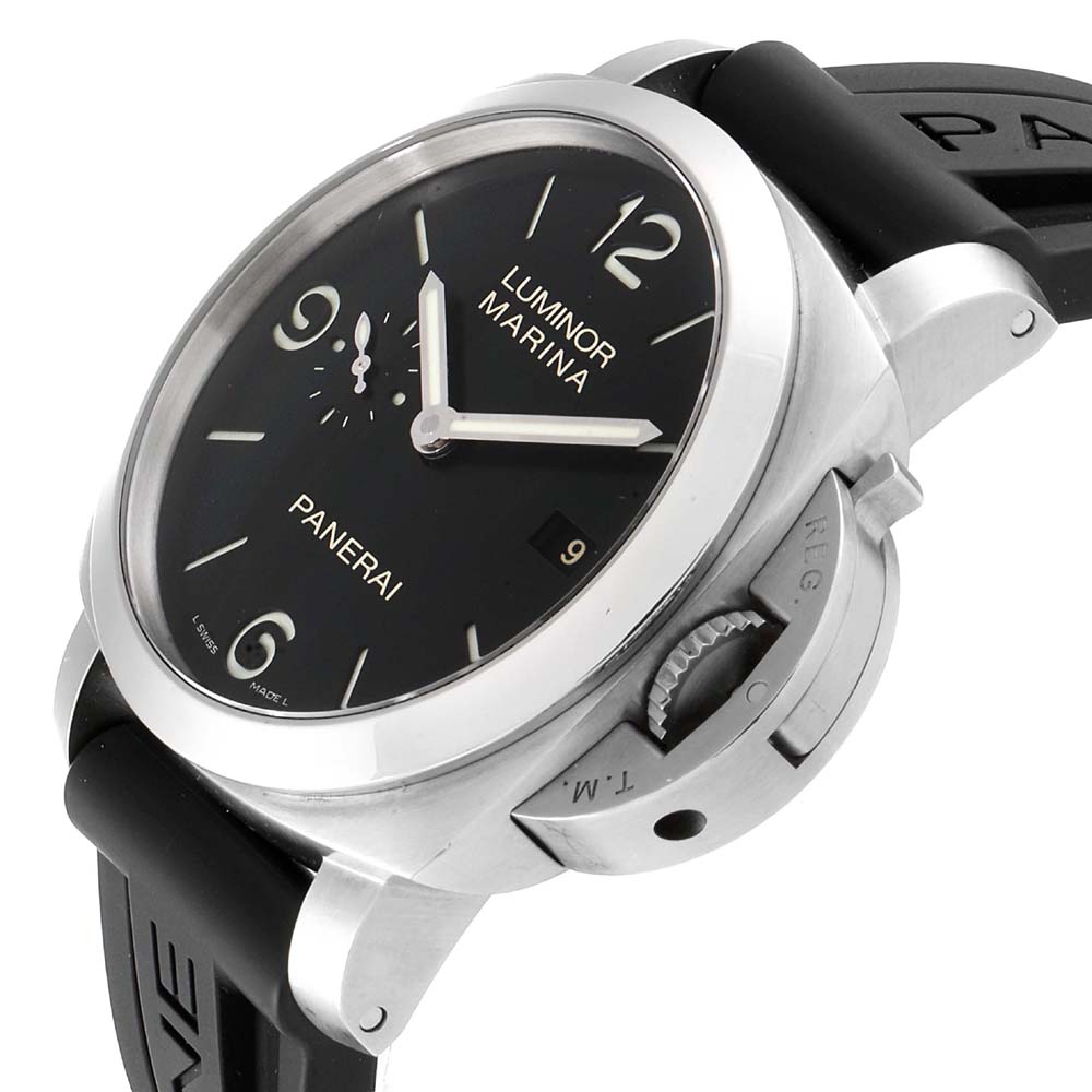 

Panerai Black Stainless Steel Luminor