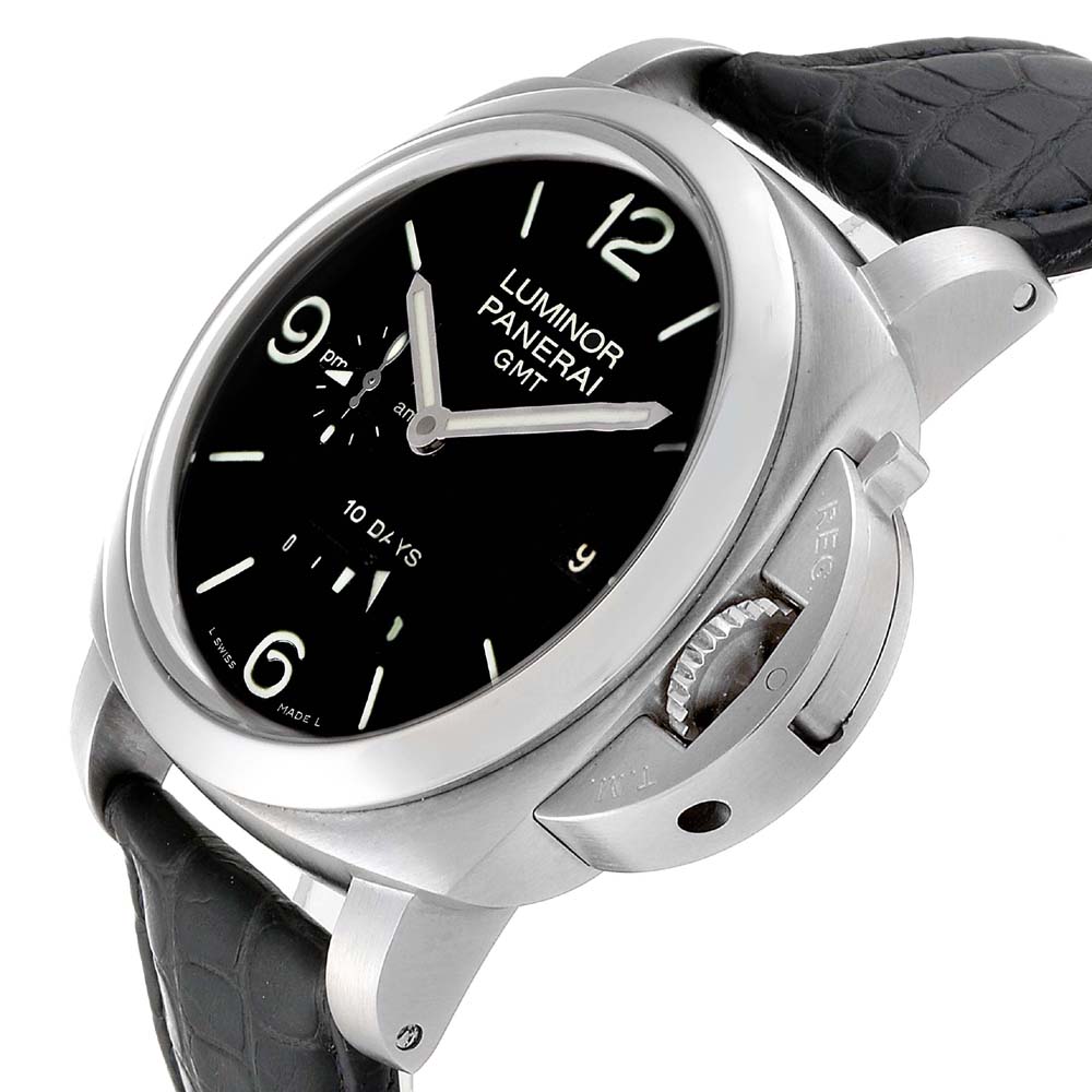 

Panerai Black Stainless Steel Luminor Marina