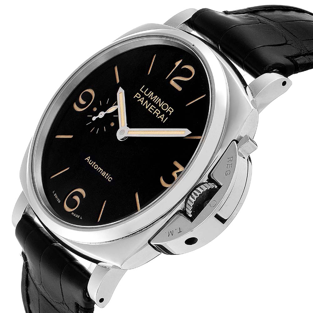 

Panerai Black Stainless Steel Luminor Due