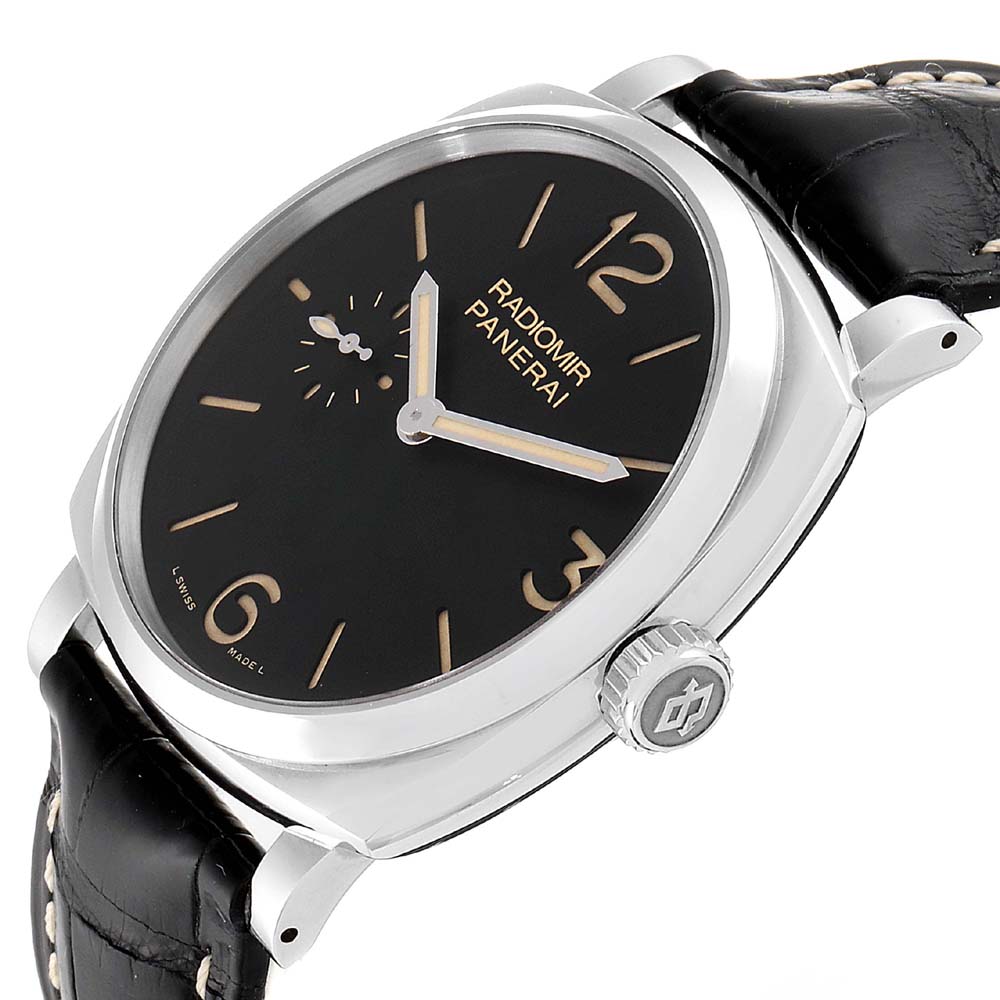 

Panerai Black Stainless Steel Radiomir