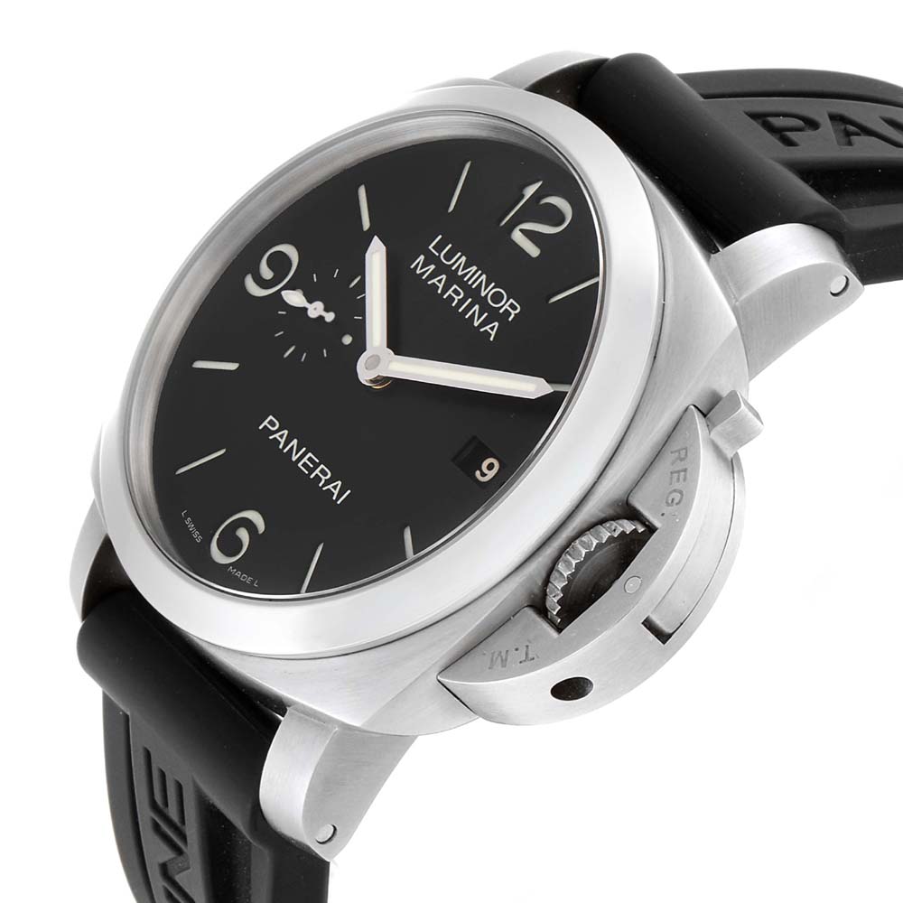 

Panerai Black Stainless Steel Luminor