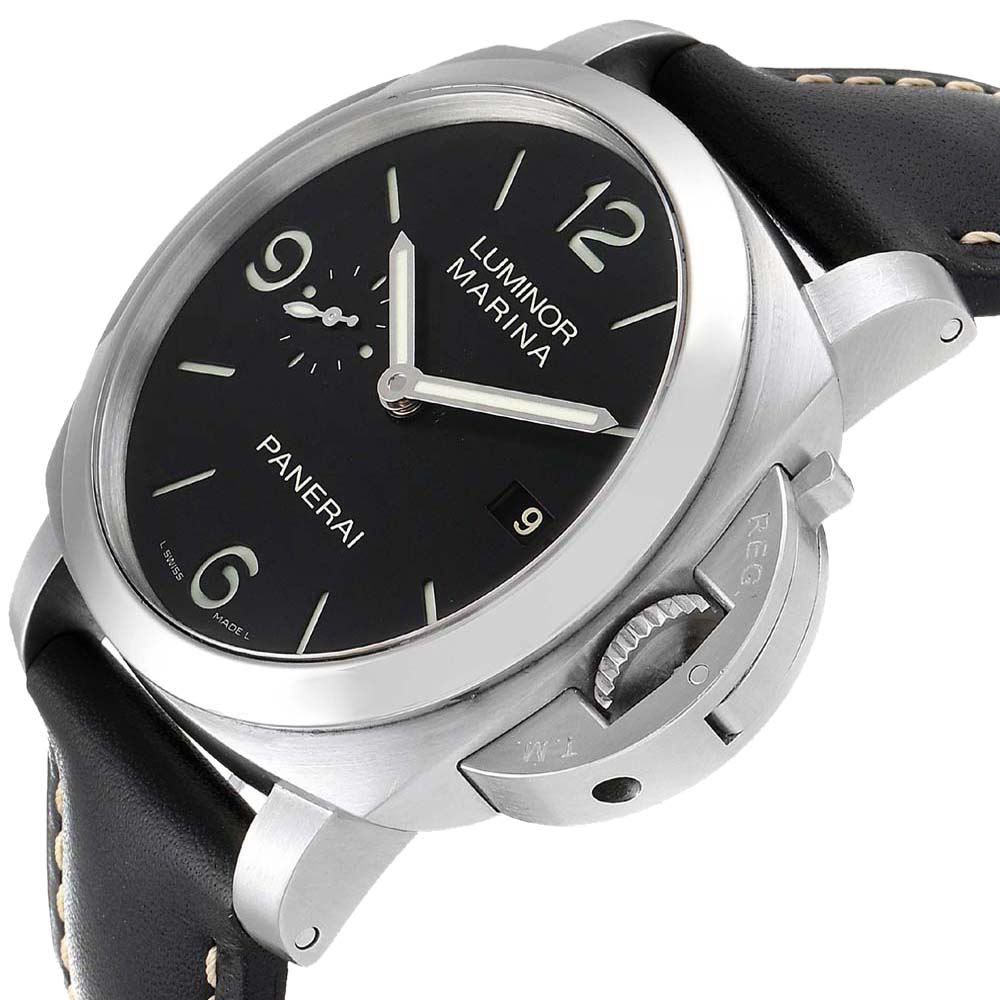 

Panerai Black Stainless Steel Luminor