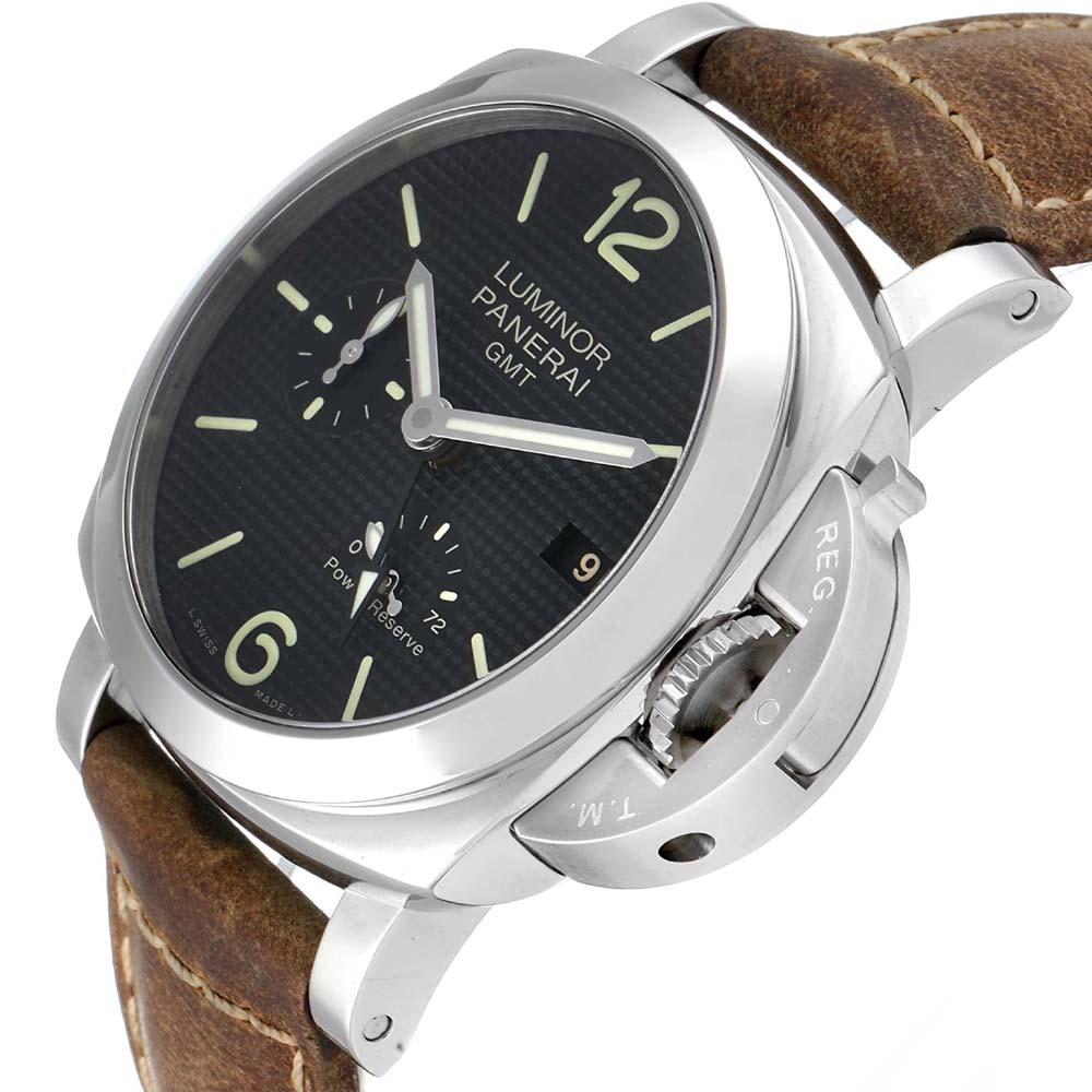 

Panerai Black Stainless Steel Luminor