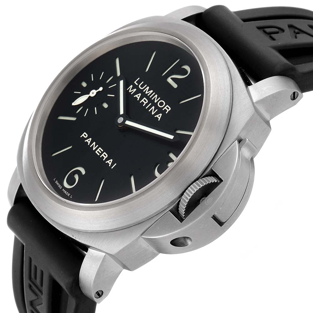 

Panerai Black Titanium Luminor Marina PAM00177 Men's Wristwatch 44 MM