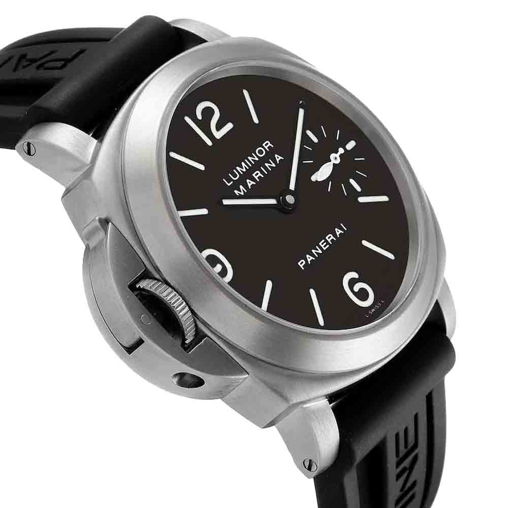 

Panerai Black Titanium Luminor Base PAM00056 Men's Wristwatch 44 MM