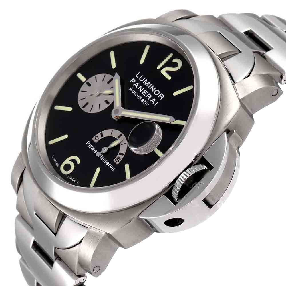 

Panerai Black Titanium Luminor Power Reserve Automatic PAM00171 Men's Wristwatch 44 MM