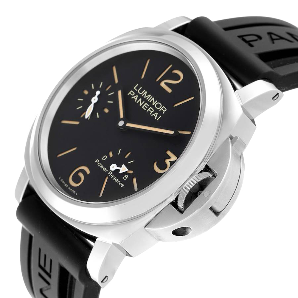 

Panerai Black Stainless Steel Luminor 8 PAM00795 Men's Wristwatch 44 MM