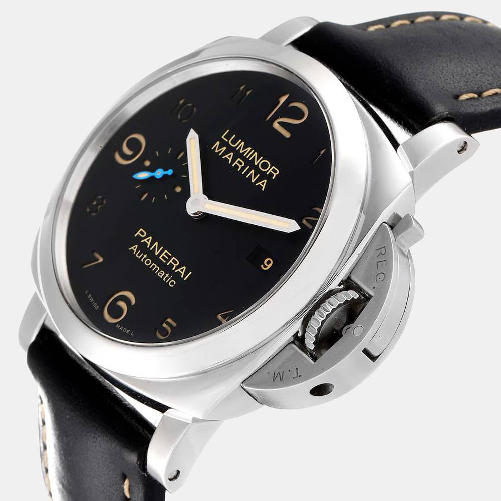

Panerai Black Stainless Steel Luminor PAM01359 Automatic Men's Wristwatch 44 mm