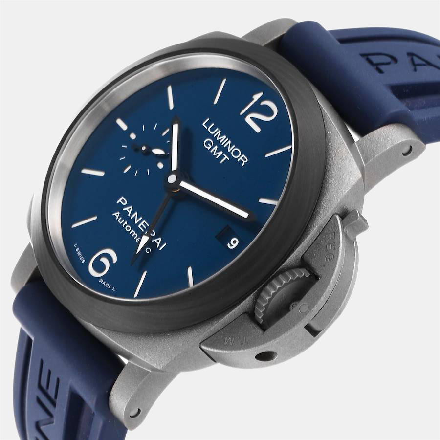 

Panerai Blue Titanium Luminor PAM01279 Automatic Men's Wristwatch 44 mm