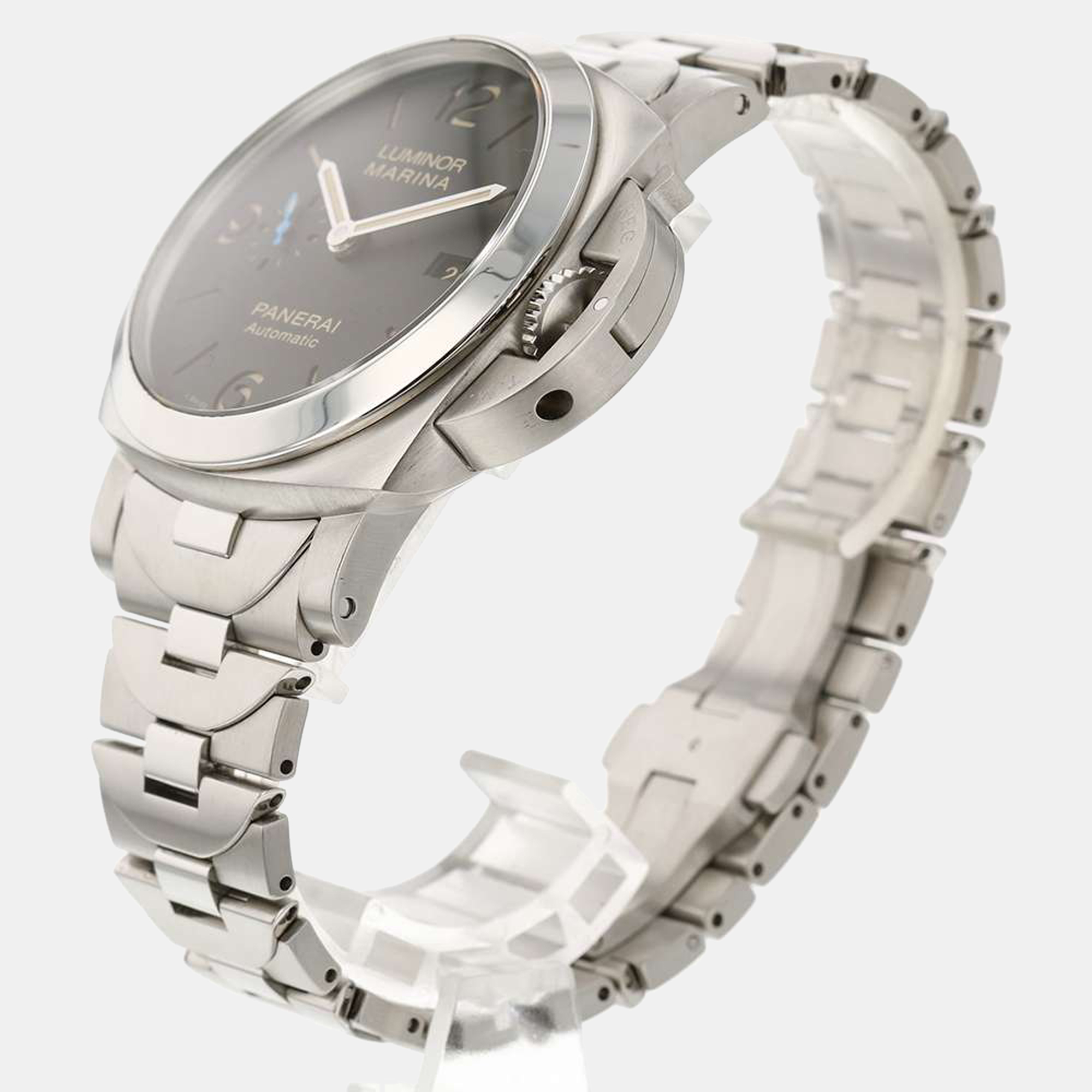 

Panerai Black Stainless Steel Luminor Marina PAM00723 Automatic Men's Wristwatch 44 mm
