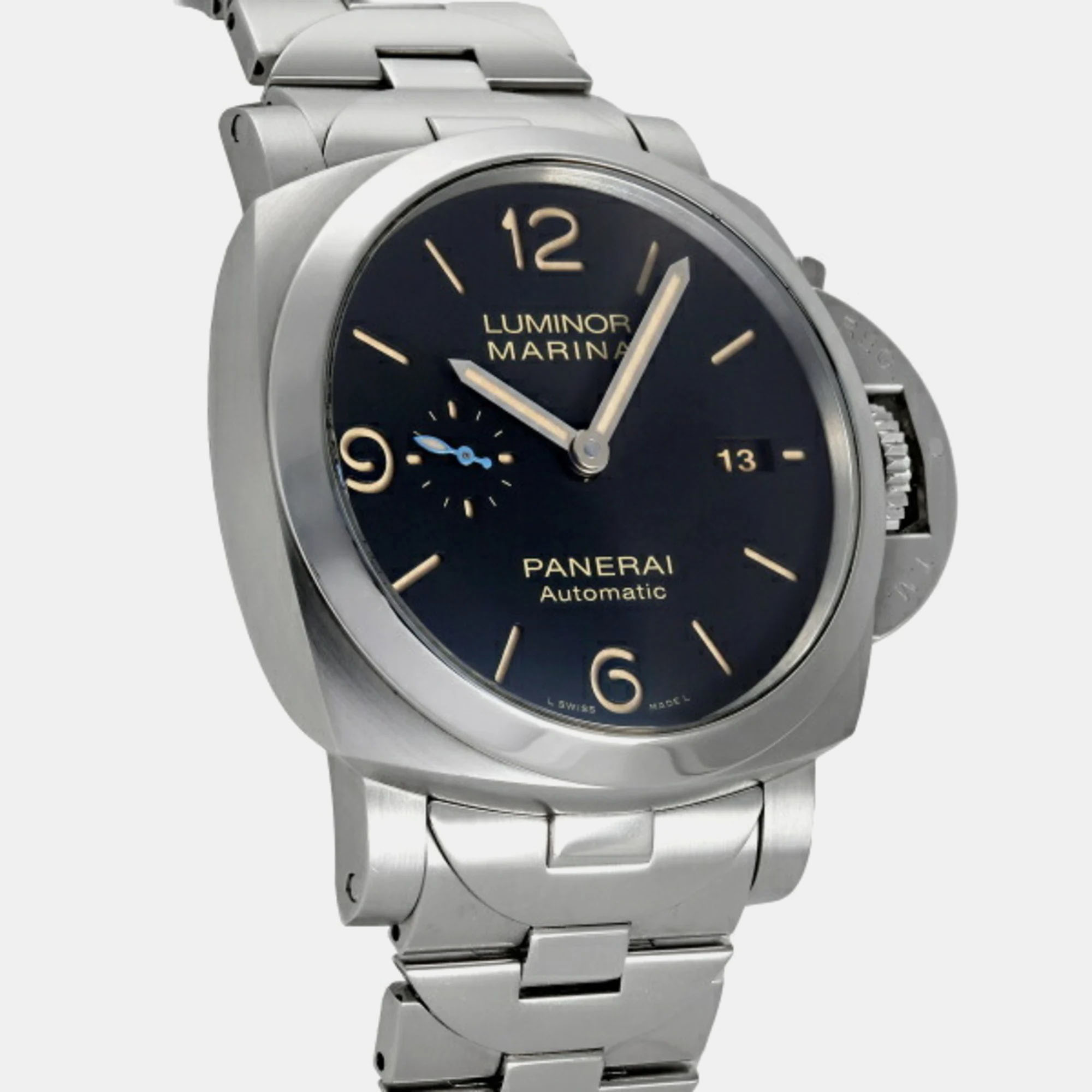 

Panerai Black Stainless Steel Luminor PAM00723 Automatic Men's Wristwatch 44 mm