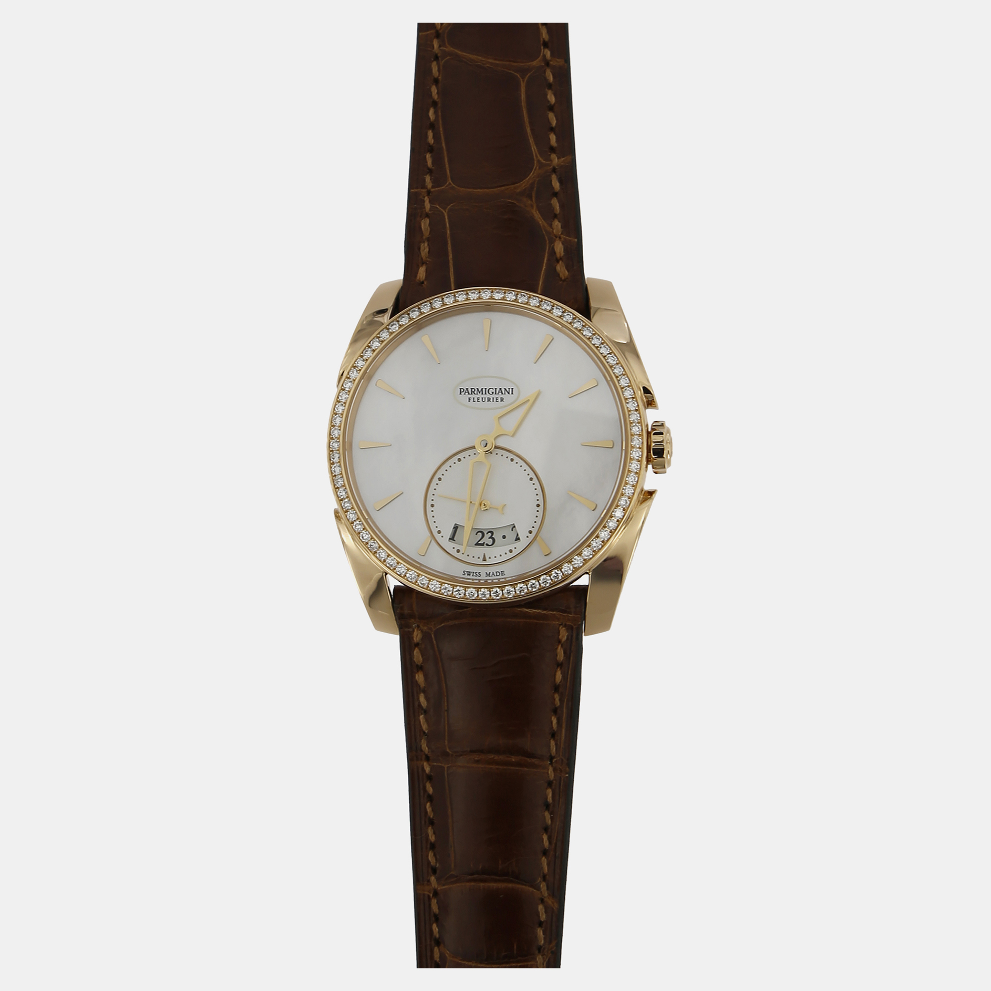 

PARMIGIANI 18K Watch, White