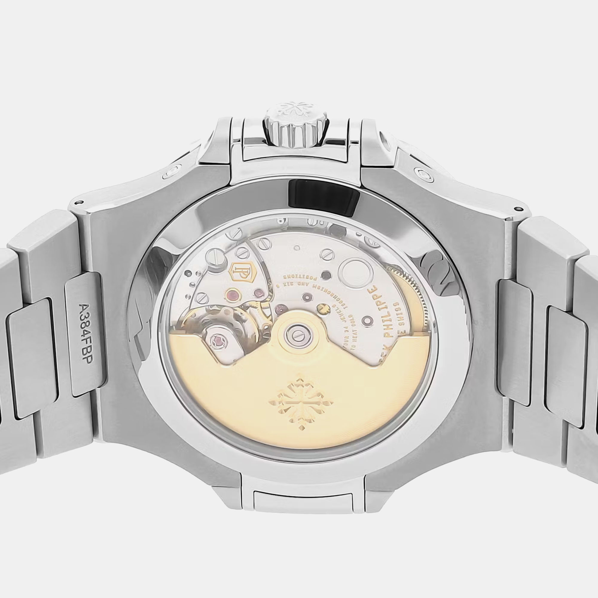 Pre-Owned Patek Philippe Nautilus Annual Calendar Moonphase Men`s Watch 40 mm 