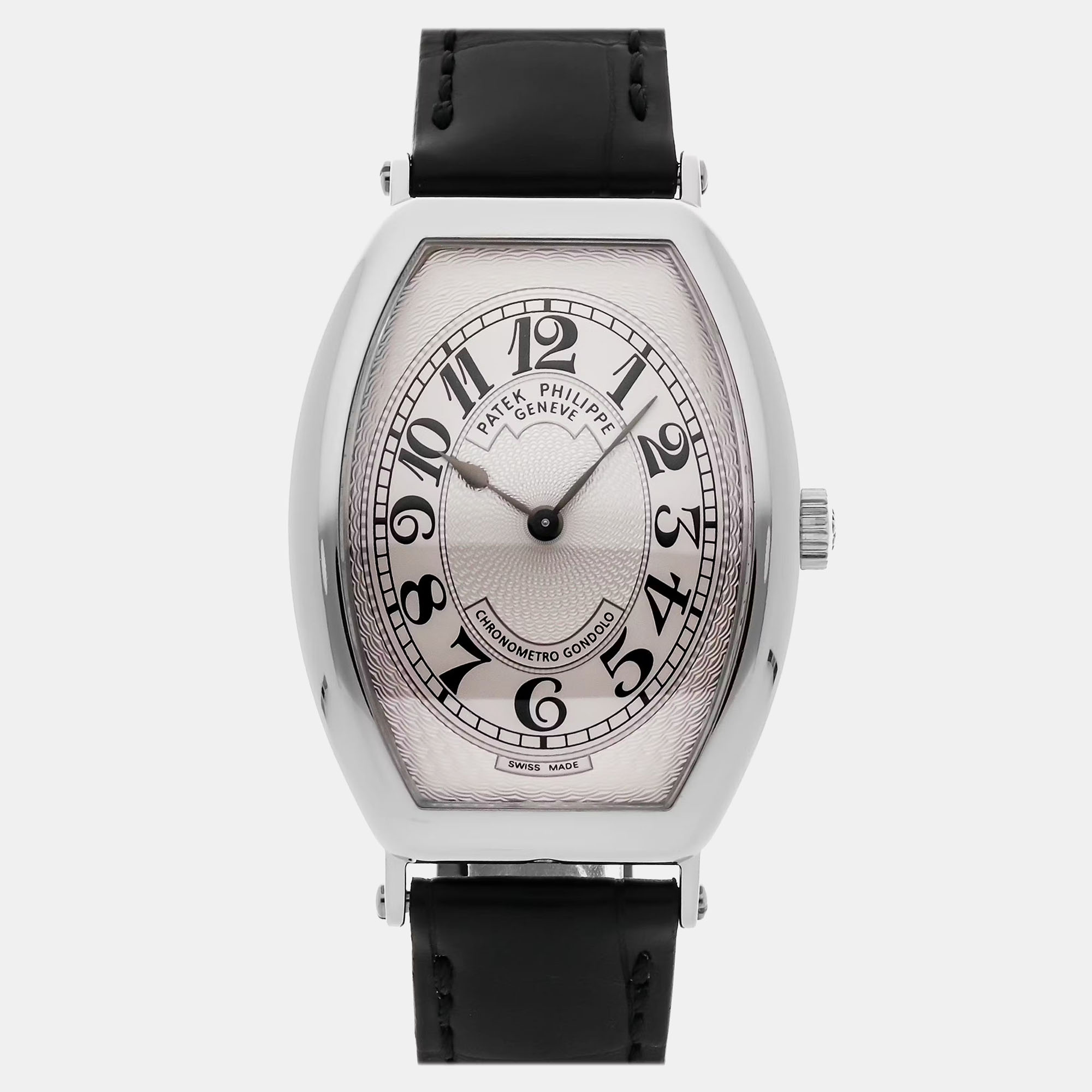 

Pre-Owned Patek Philippe Gondolo Men's Watch 32 mm, Silver