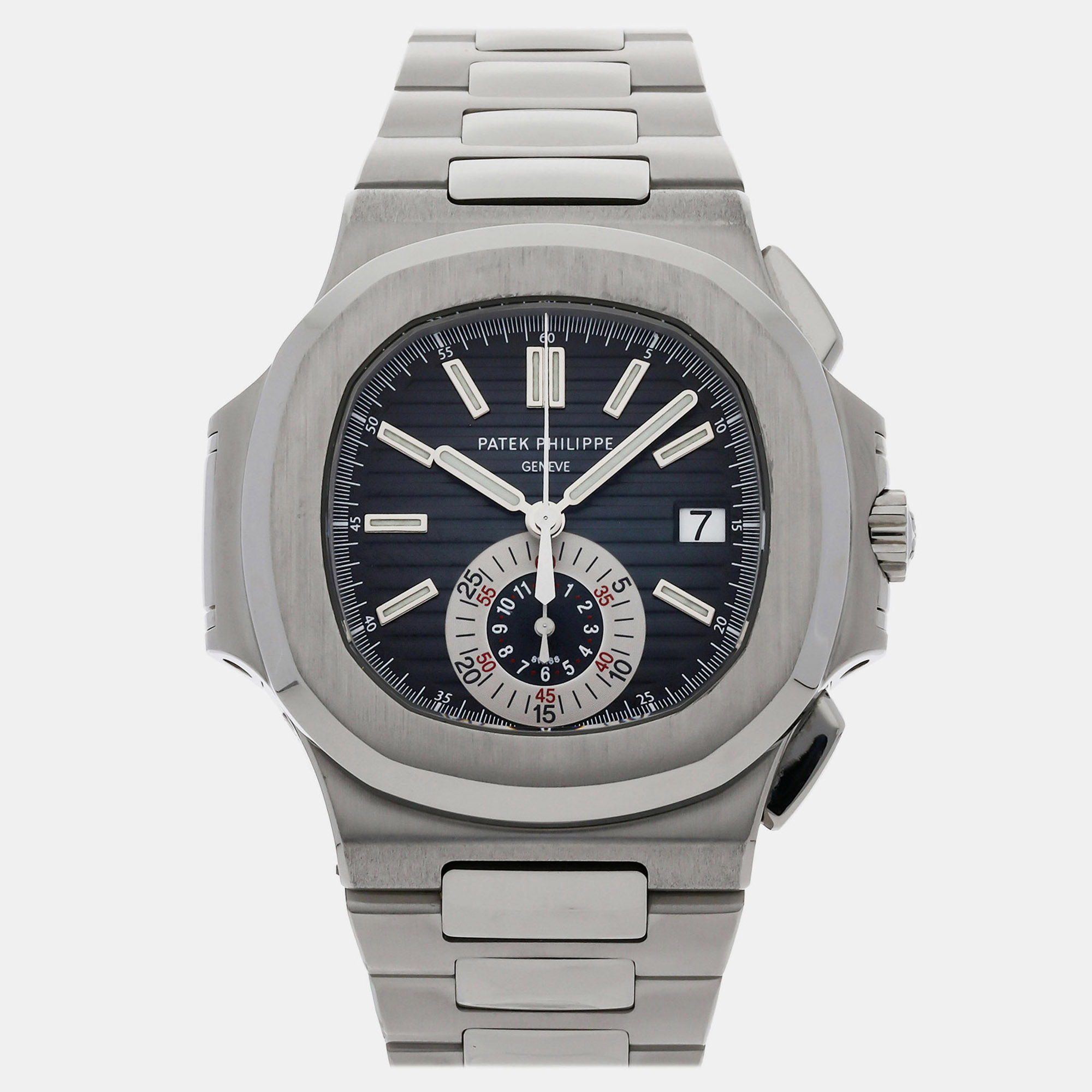 

Pre-Owned Patek Philippe Nautilus Chronograph 5980/1A-001 40.5 mm, Grey