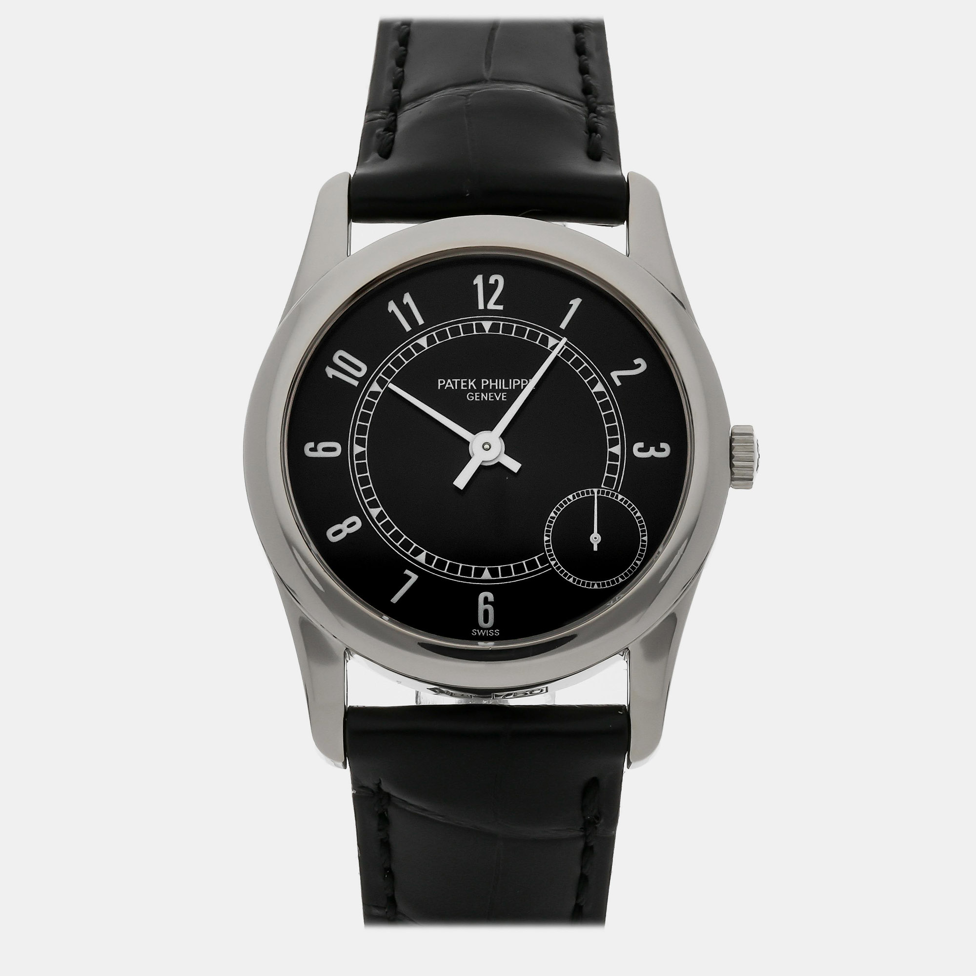 

Pre-Owned Patek Philippe Calatrava 5000G 35 mm, Black