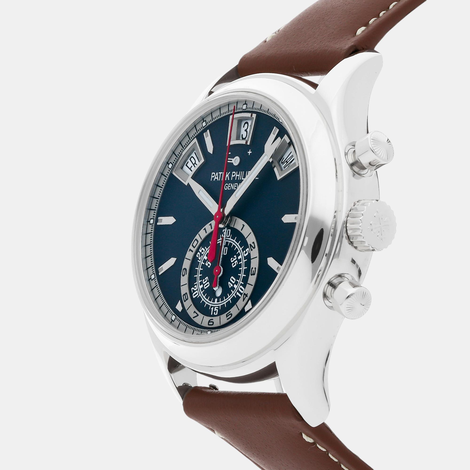 Pre-Owned Patek Philippe Complications Flyback Chronograph Annual Calendar 5960/01G-001 