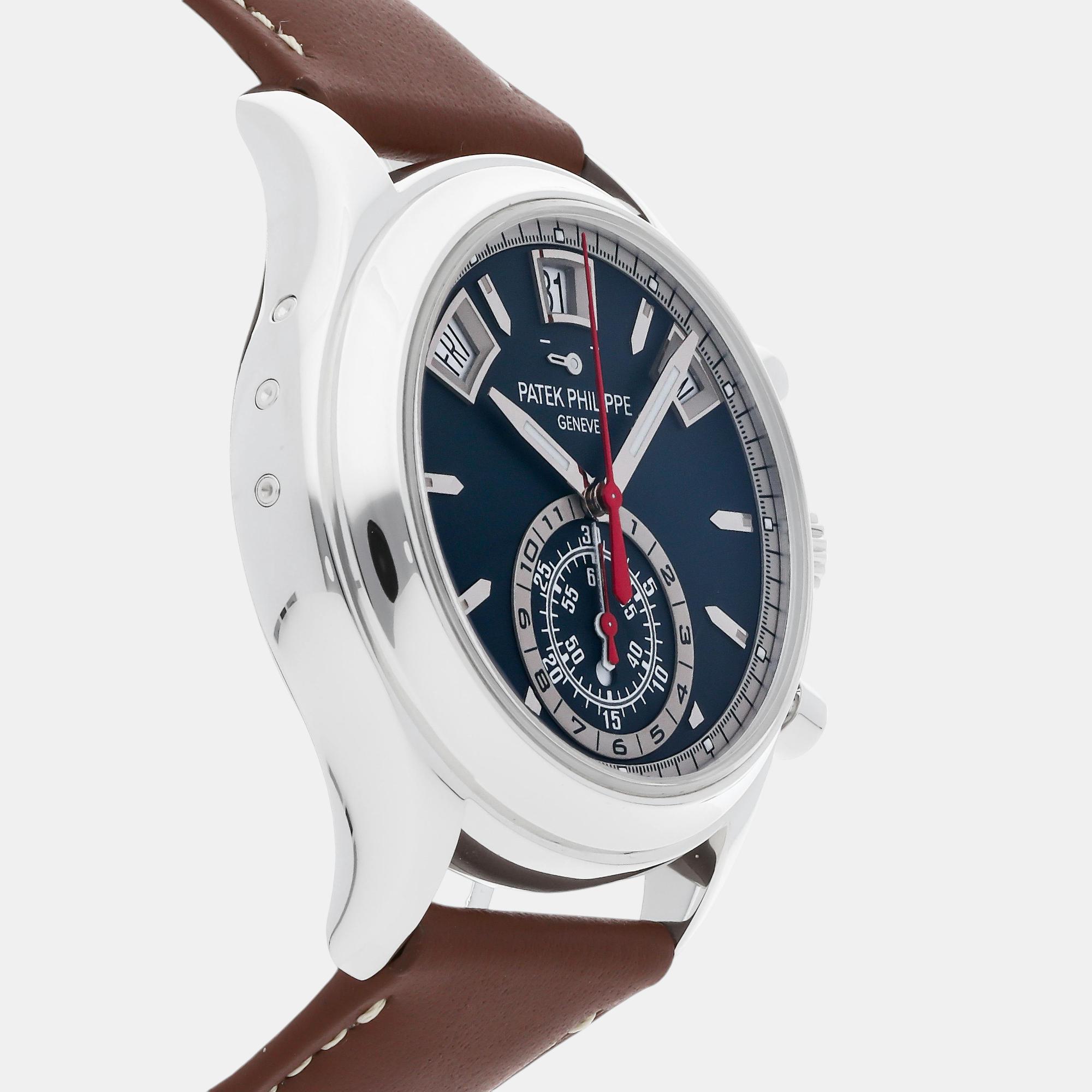 Pre-Owned Patek Philippe Complications Flyback Chronograph Annual Calendar 5960/01G-001 