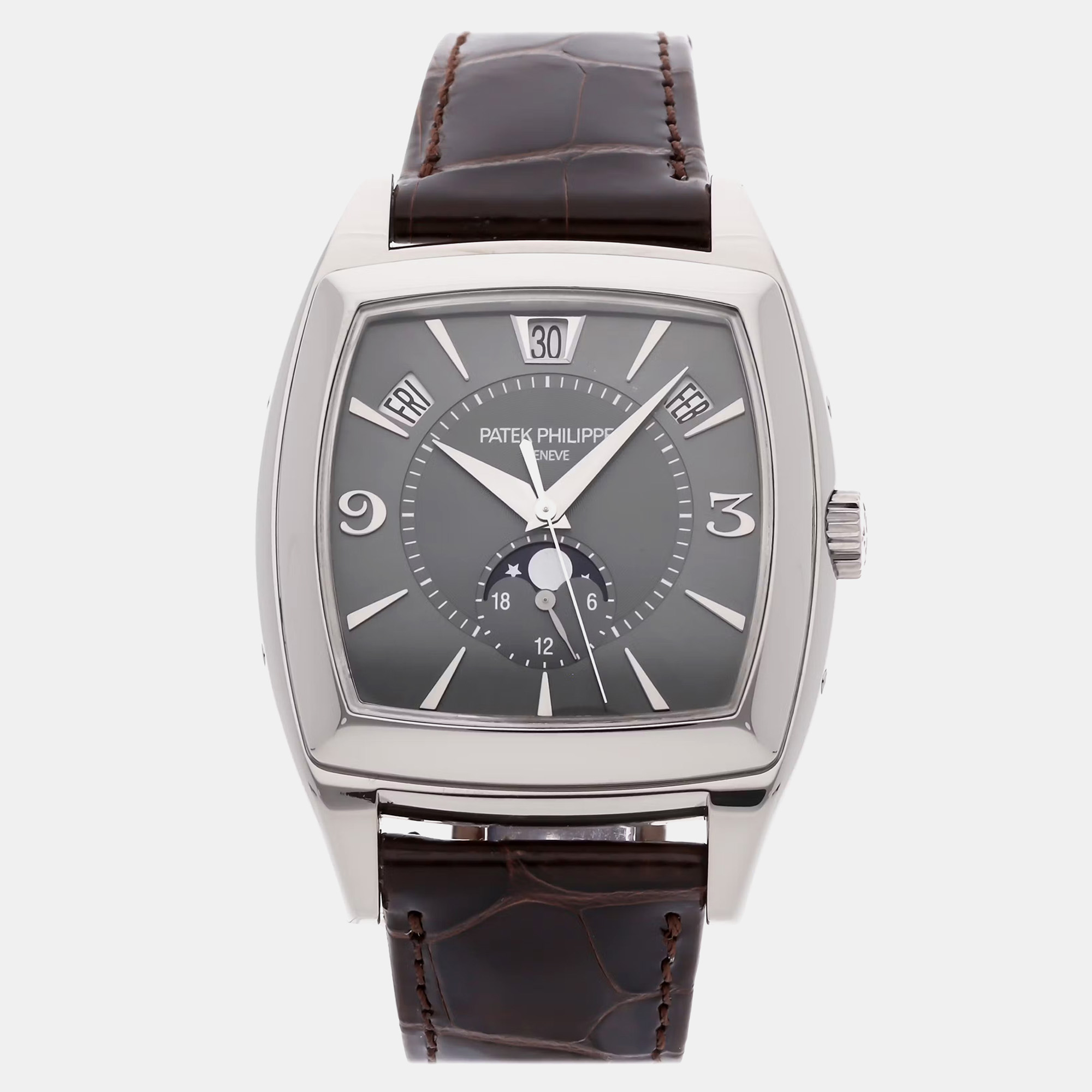 

Pre-Owned Patek Philippe Gondolo Calendario 5135G-010, Grey