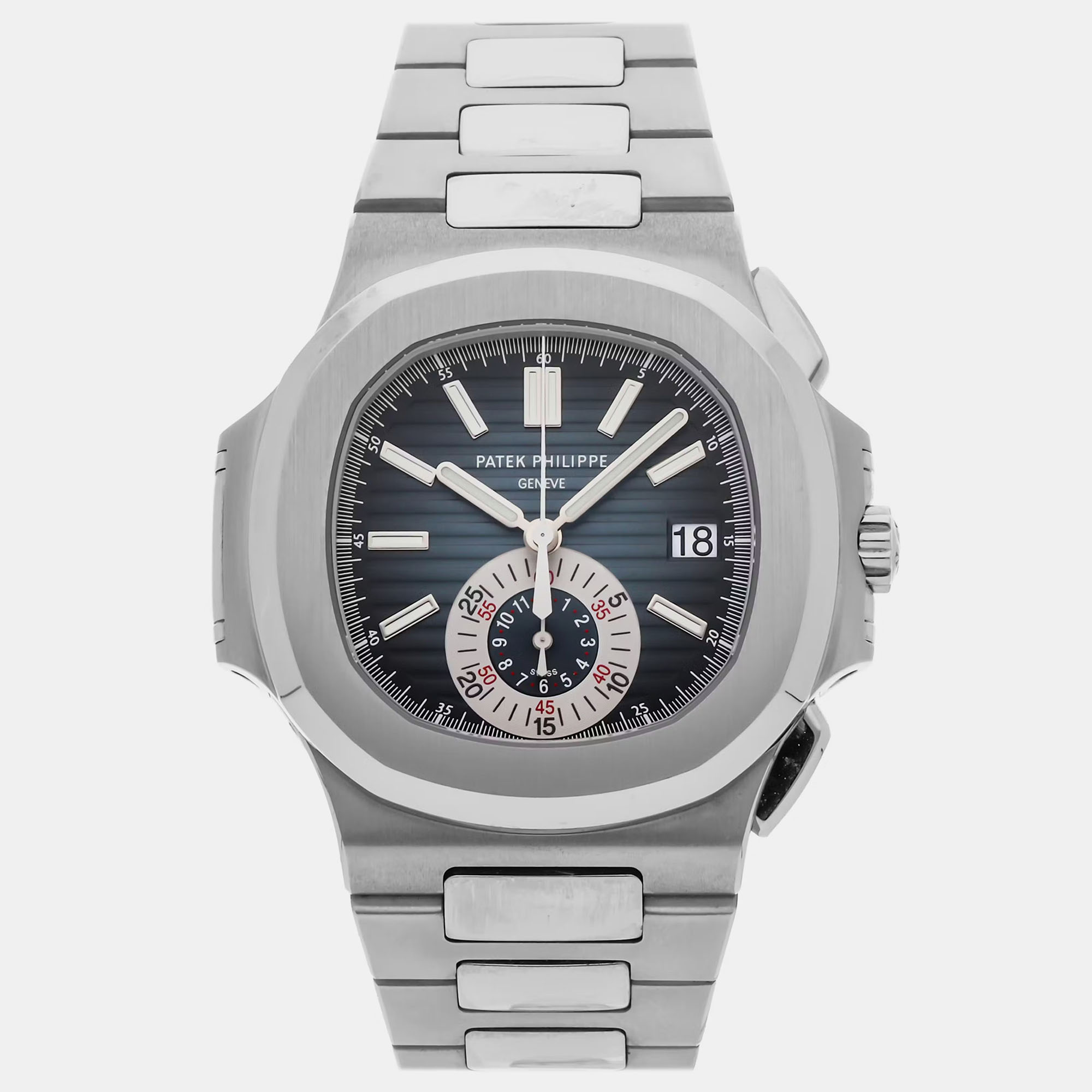 

Pre-Owned Patek Philippe Nautilus Chronograph 5980/1A-001 40.5 mm, Black