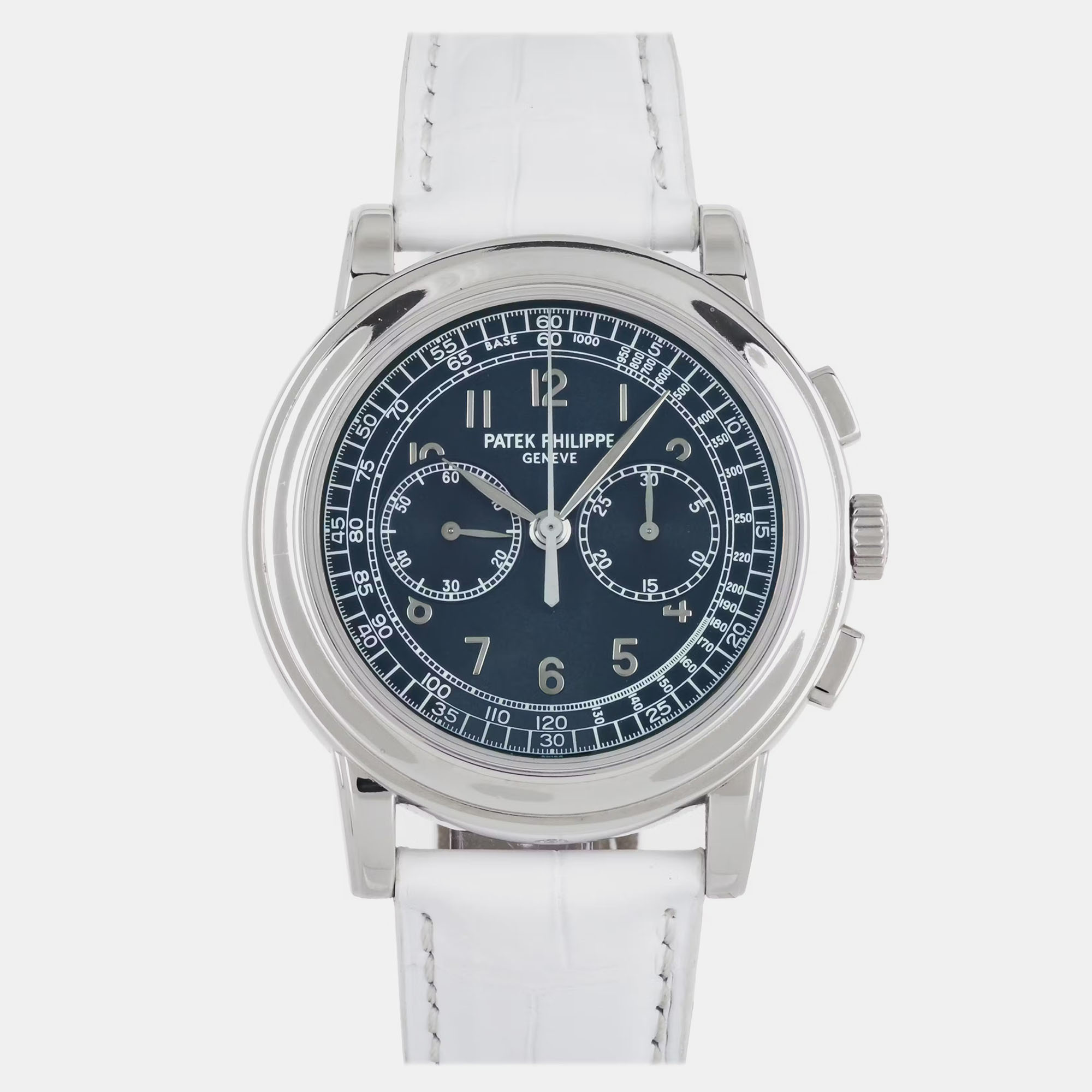 

Pre-Owned Patek Philippe Chronograph 5070P-001, Blue