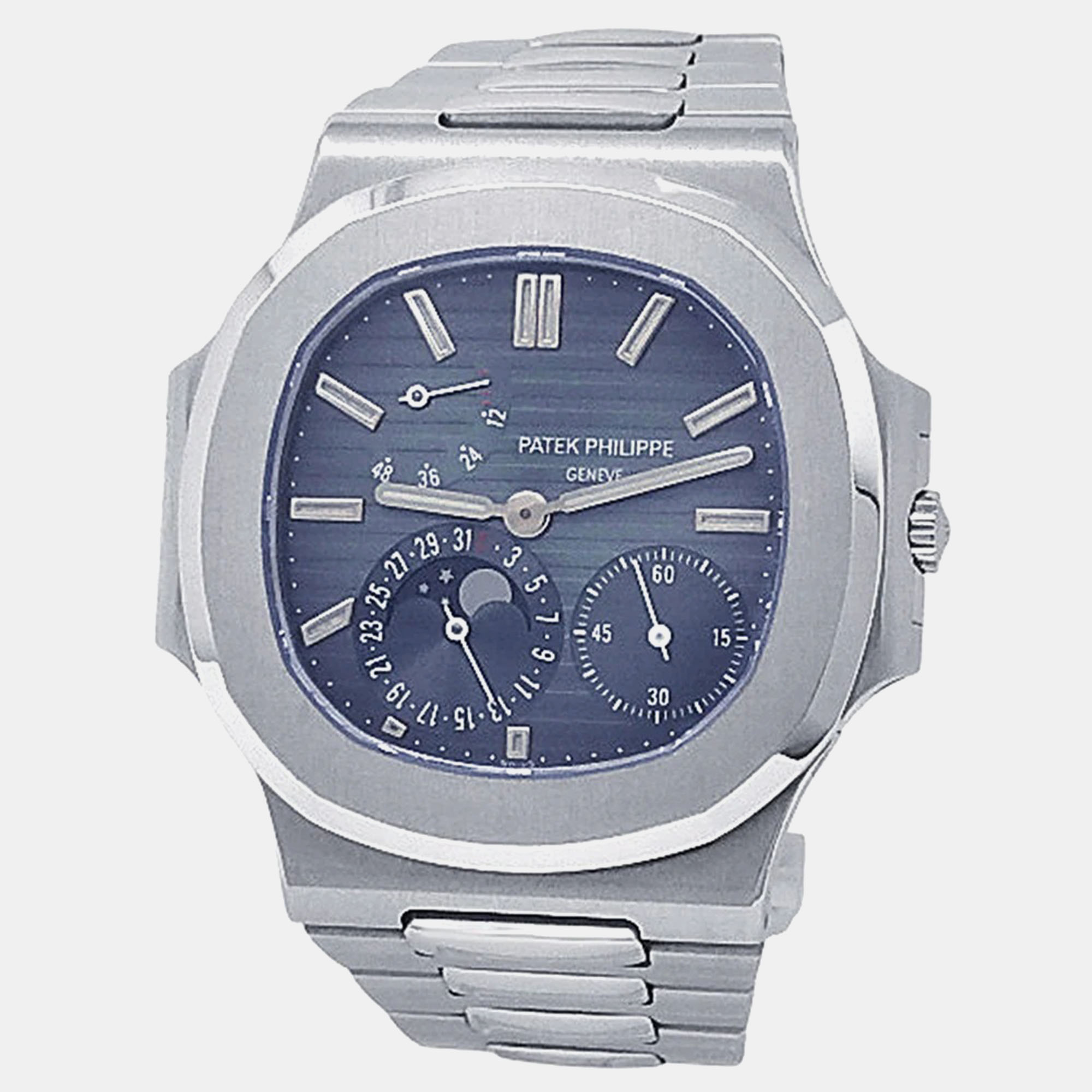 

Patek Philippe Nautilus 3712/1A-001 Automatic Blue Dial Stainless Steel Men's Wristwatch