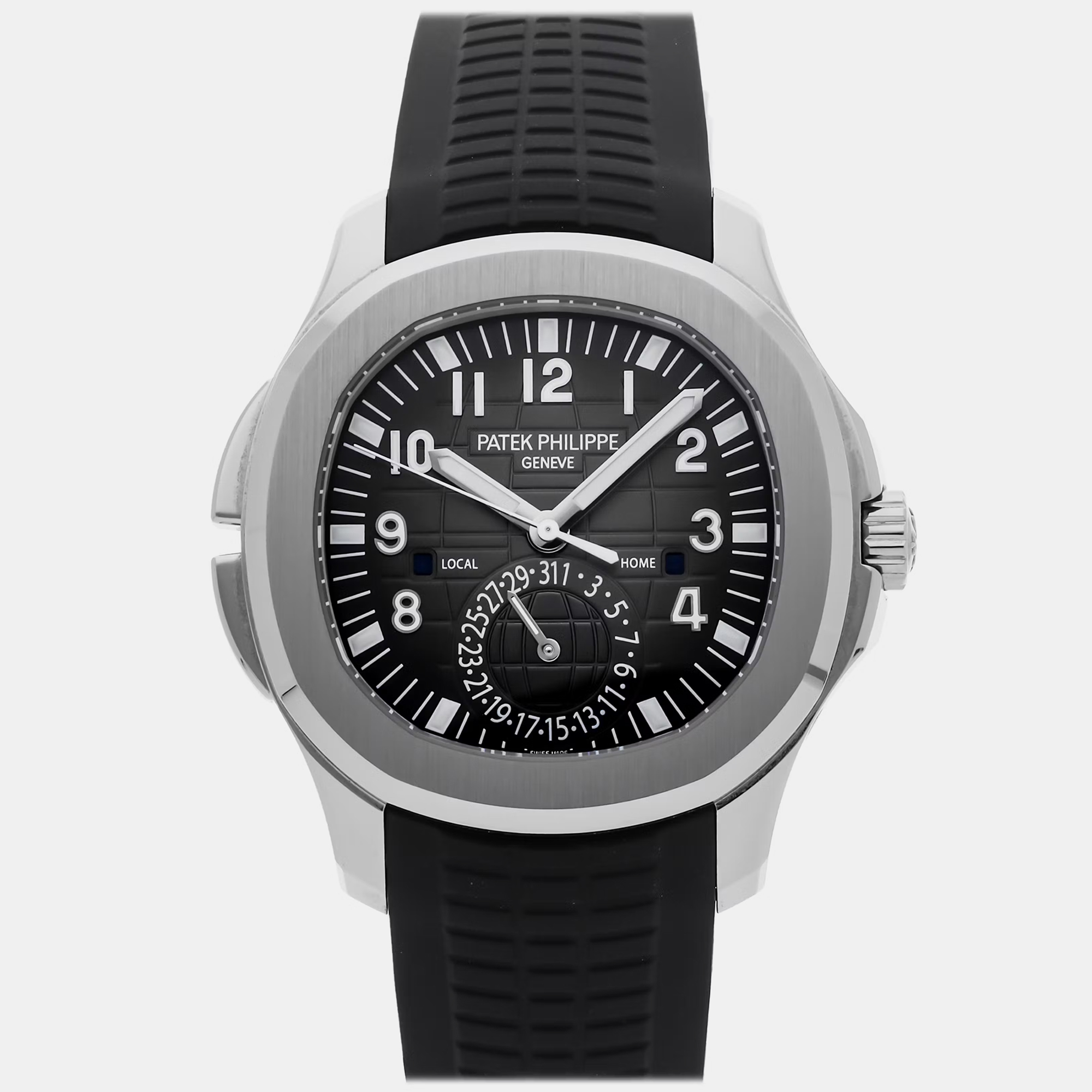 

Pre-Owned Patek Philippe Aquanaut Travel-Time, Black